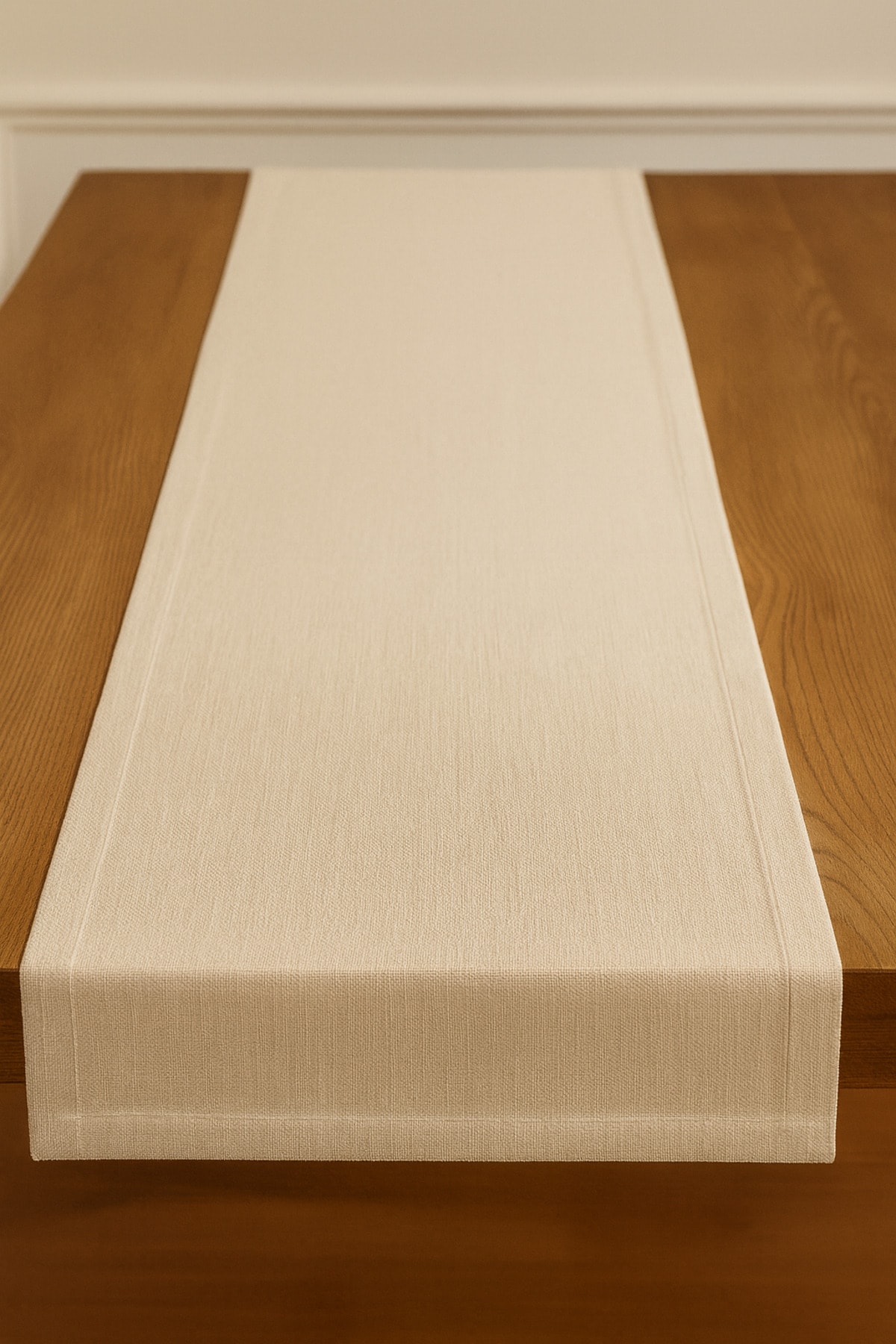 Keten Runner - Masa Üstü Dekoratif Runner 40x150 cm