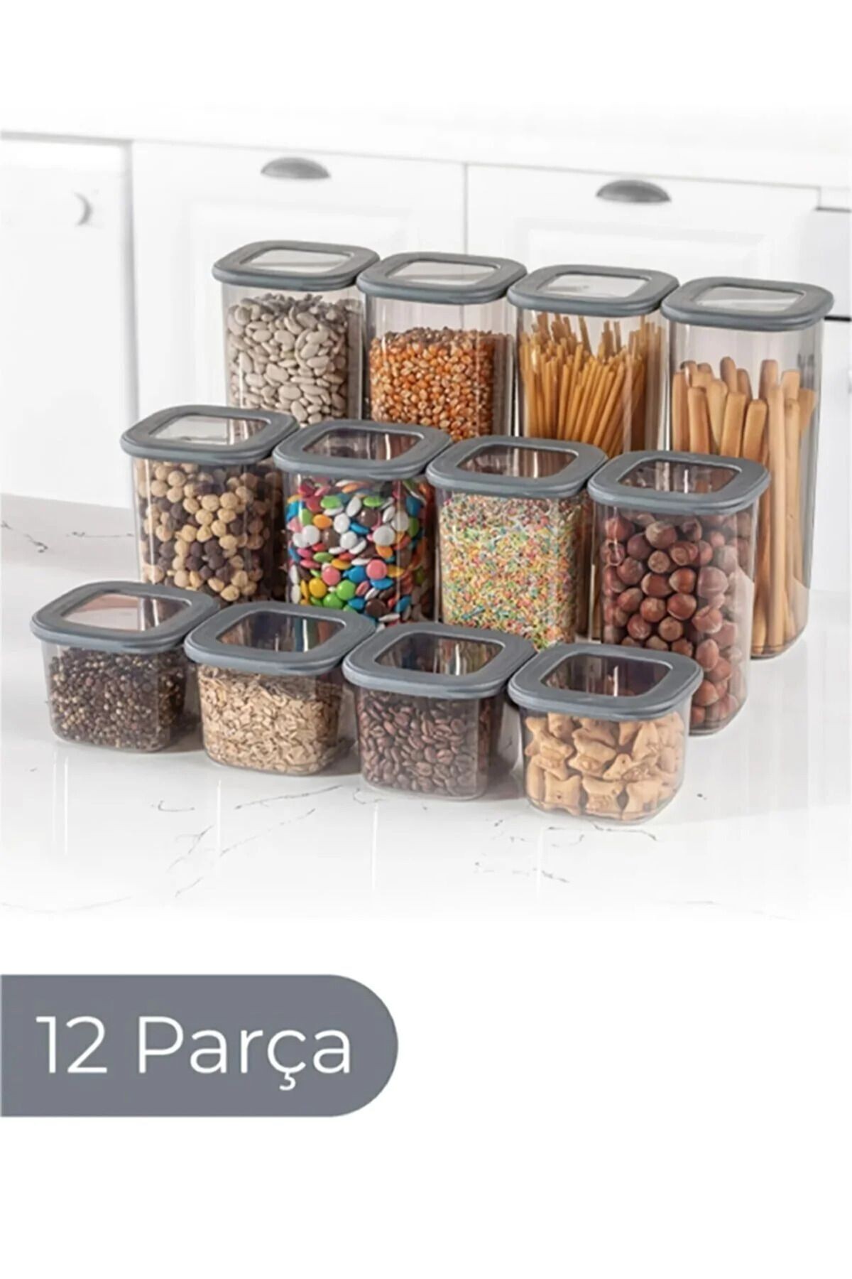 168 Parça Çatal Kaşık Bıçak Takımı ve 12 Kişilik Yemek Takımı - Paslanmaz Çelik Sade Model
