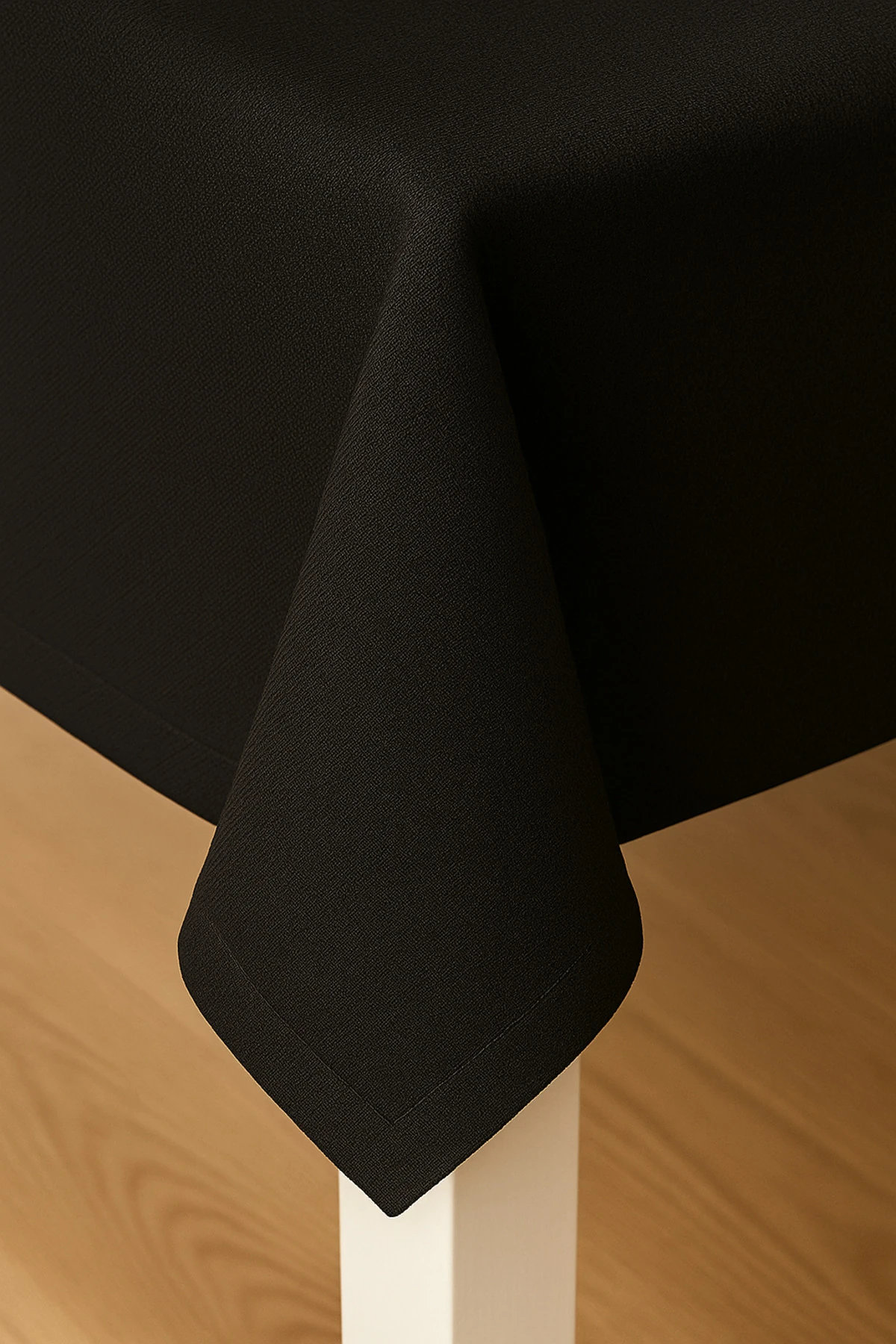 Dertsiz Duck Keten Masa Örtüsü | 4, 6 Kişilik ve Kare Masa Seçenekli