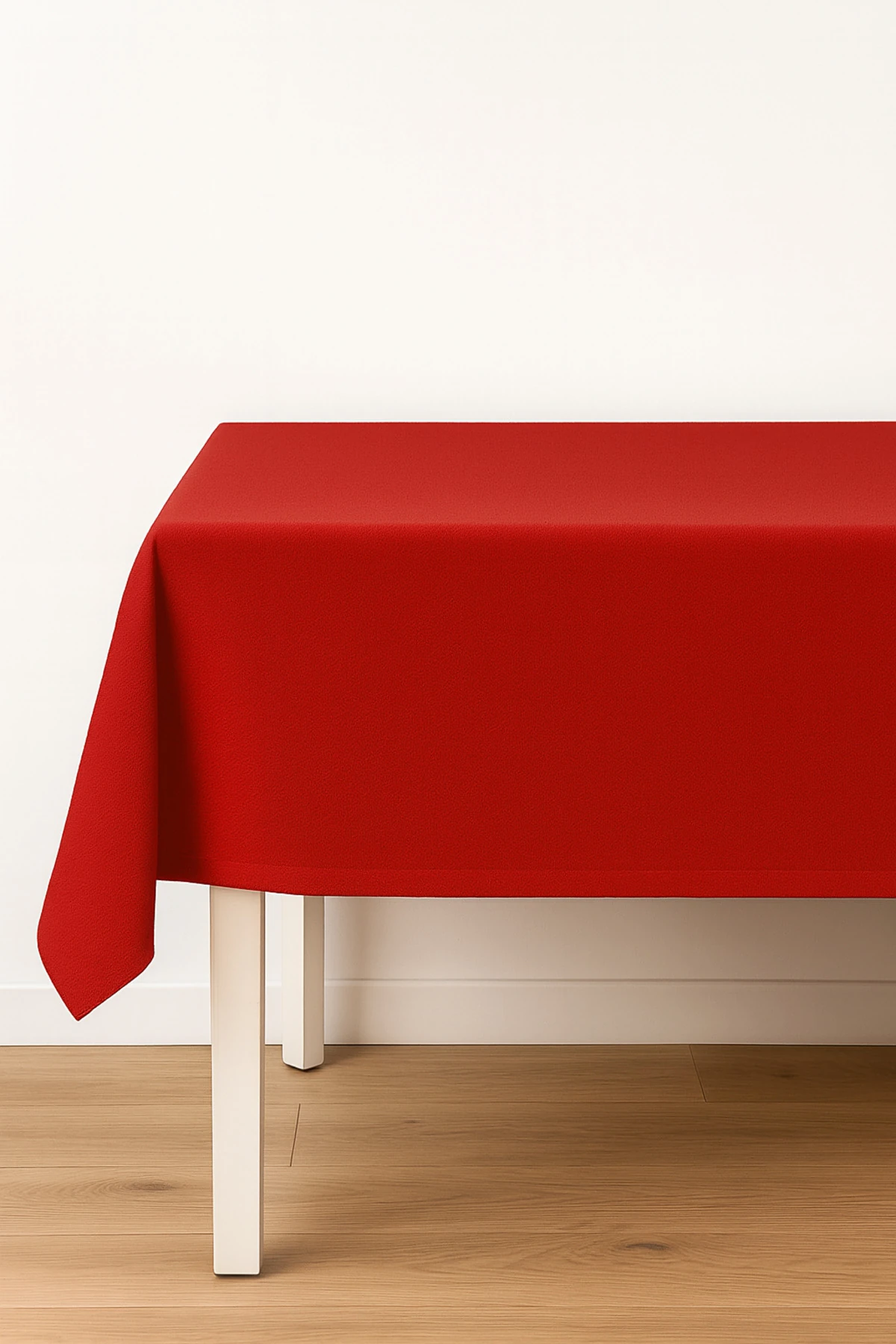 Dertsiz Duck Keten Masa Örtüsü | 4, 6 Kişilik ve Kare Masa Seçenekli