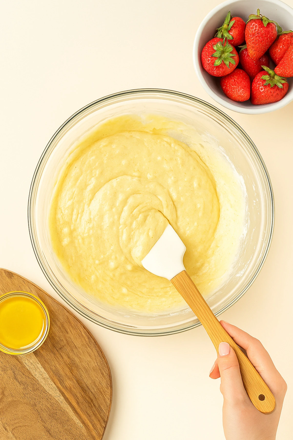 5’li Bambu Saplı Silikon Spatula Seti | Mutfak Gereçleri