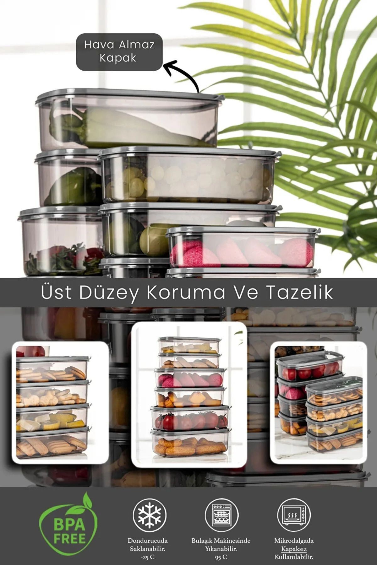 168 Parça Çatal Kaşık Bıçak Takımı ve 12 Kişilik Yemek Takımı - Paslanmaz Çelik Sade Model