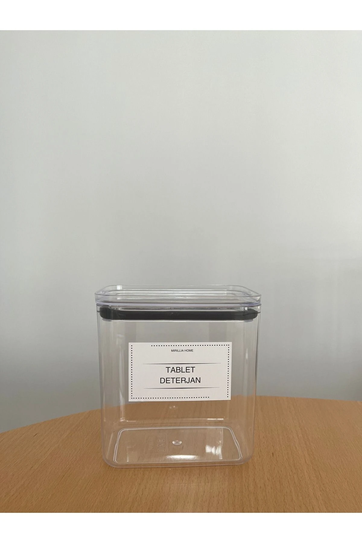 İkili Deterjanlık Seti - Tablet Deterjan, Renkliler ve Beyazlar İçin Saklama Kutusu