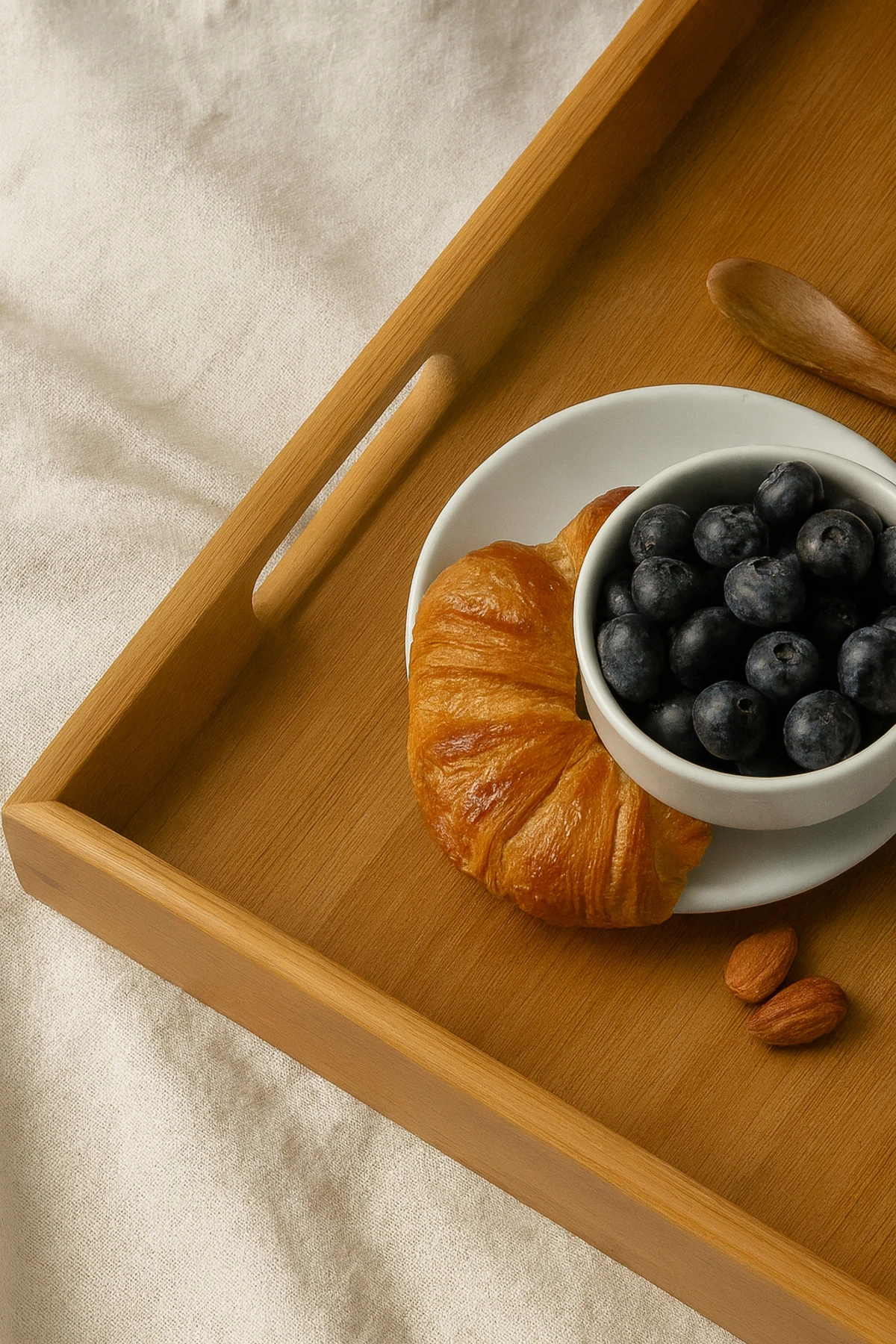 Doğal Bambu 3’lü Tepsi Seti | Servis ve Sunum Tepsisi – Mutfak & Kahvaltı Tepsisi