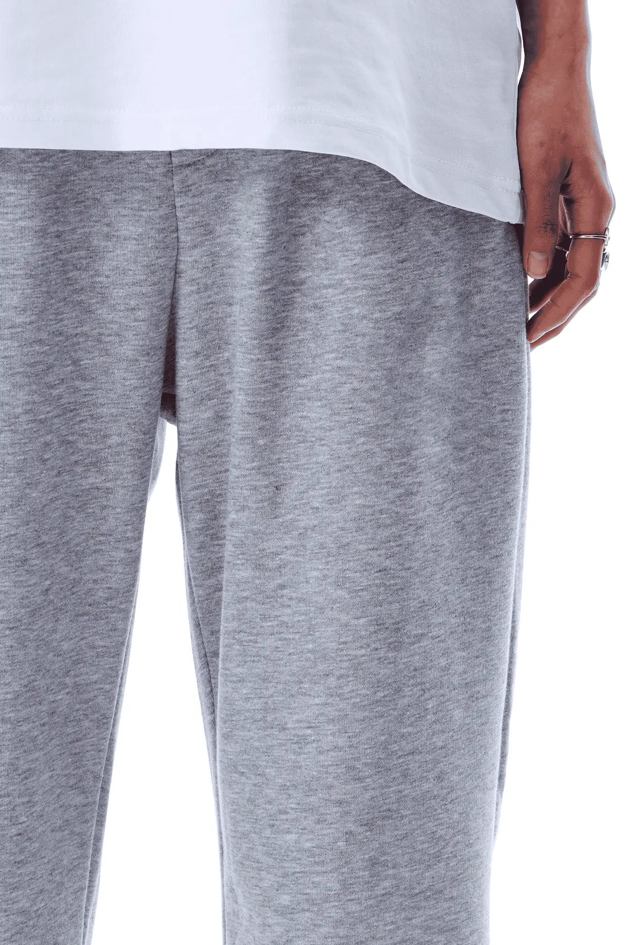 Basic Premium Baggy Eşofman Altı - Gri