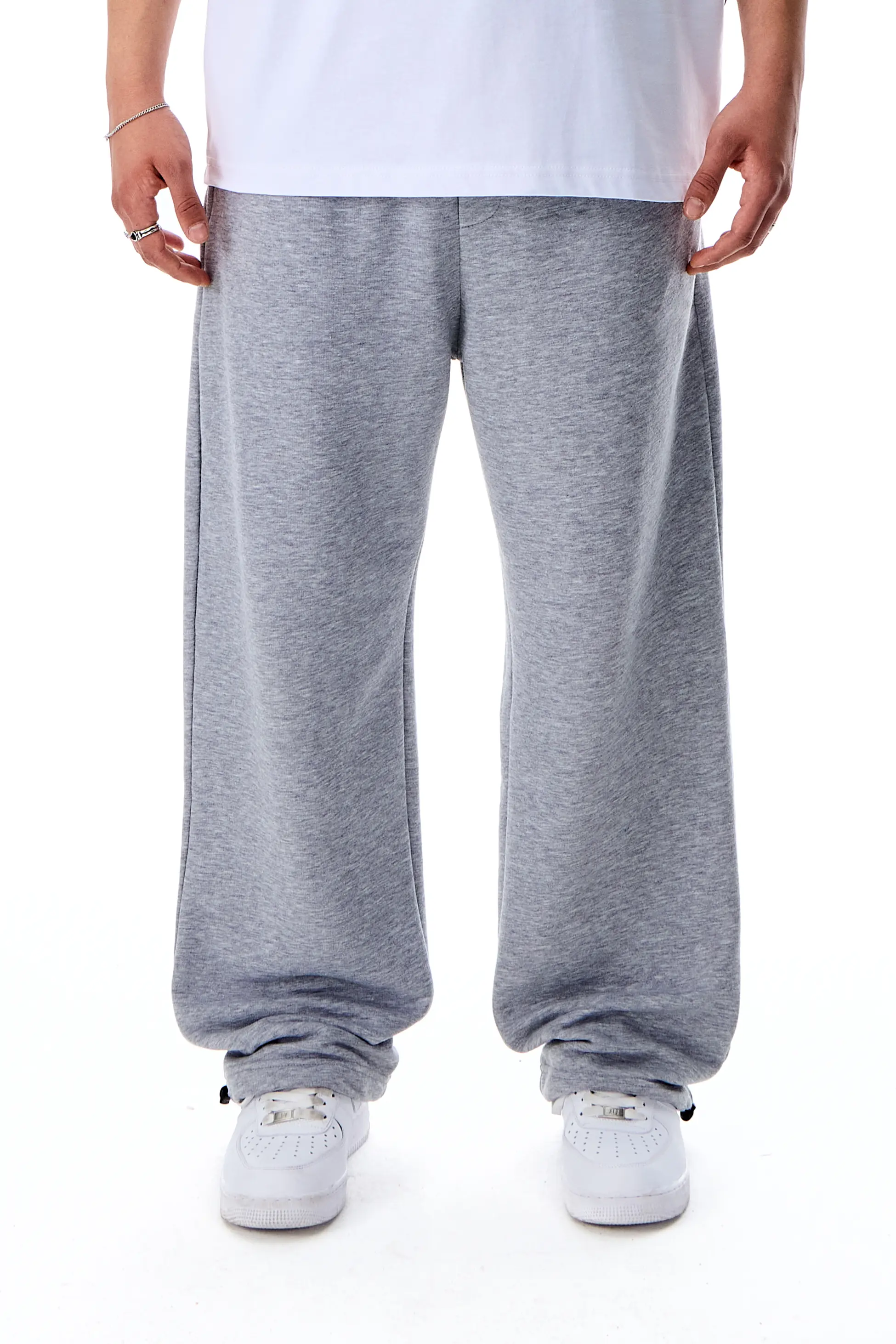 Basic Premium Baggy Eşofman Altı - Gri