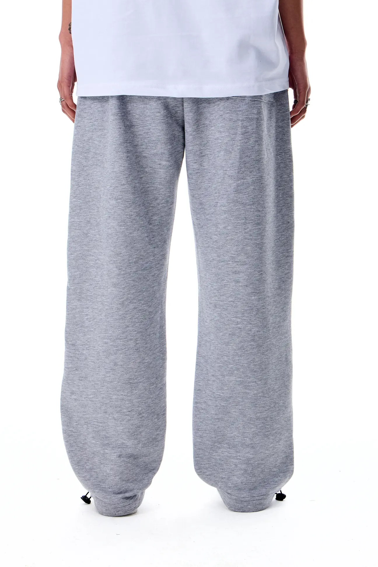 Basic Premium Baggy Eşofman Altı - Gri