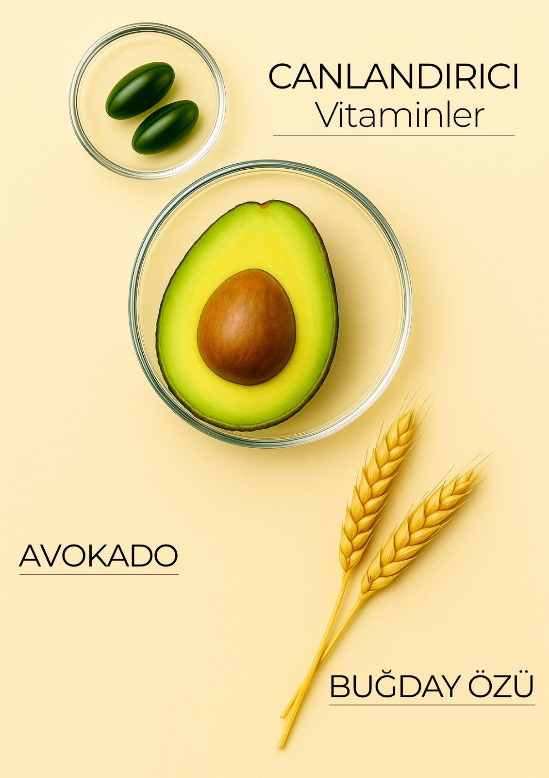 Nourishing Hepsi Bir Arada Onarıcı ve Kolay Tarama Spreyi