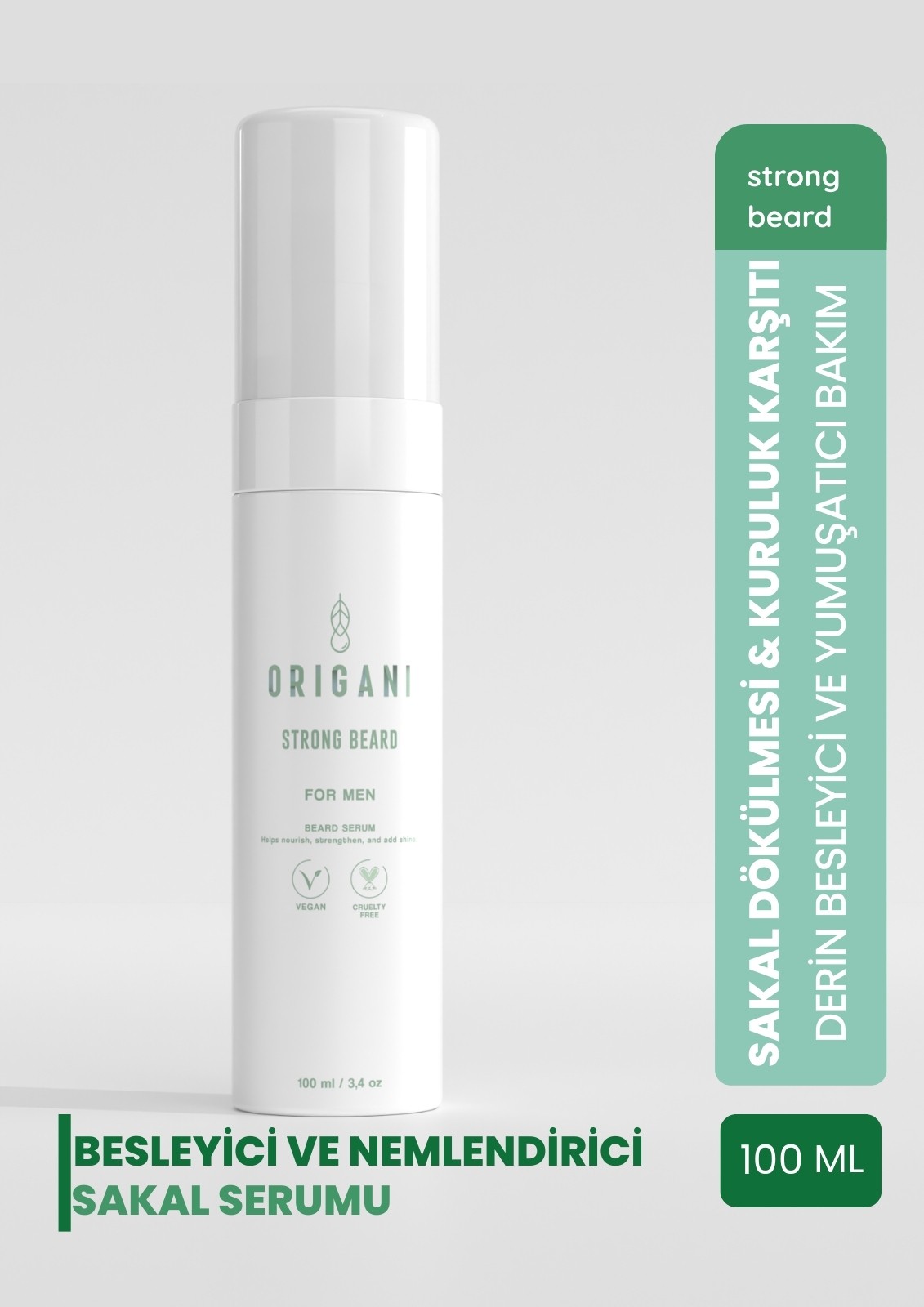 Strong Beard Serum – Sakal Serumu