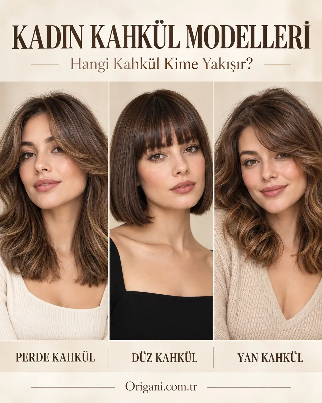Kadın Kahkül Modelleri: Hangi Kahkül Kime Yakışır?