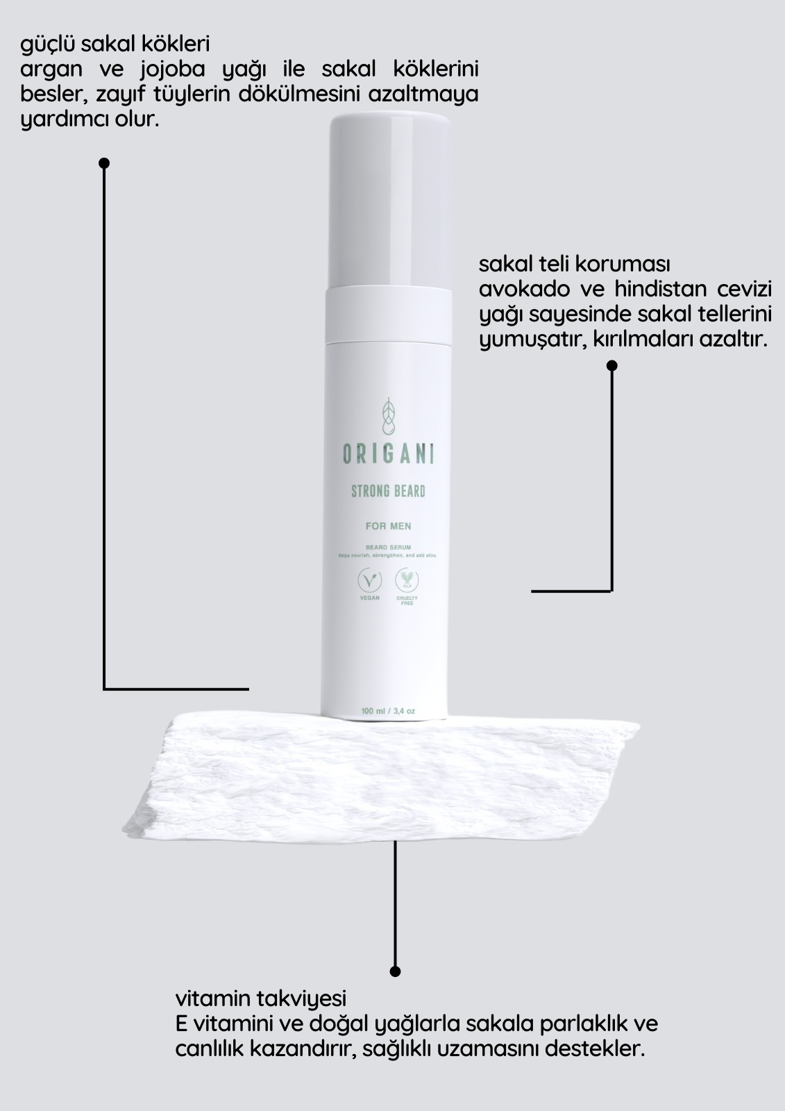 Strong Beard Serum – Sakal Serumu