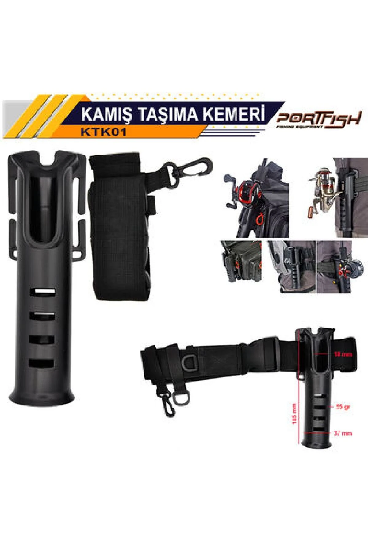 Portfish Kamış Taşıma Kemeri