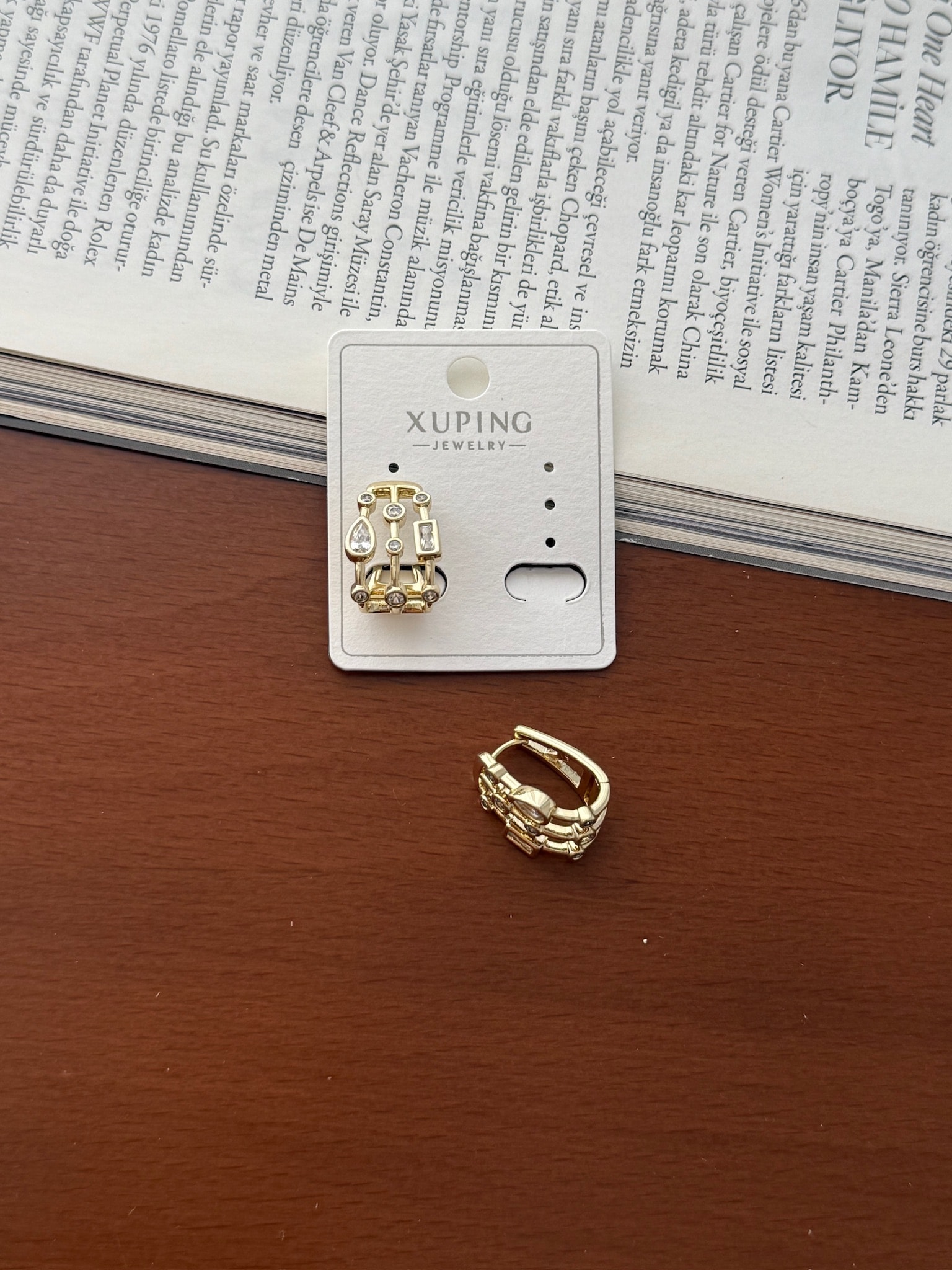 Vip 14K Damla Baget Küpe