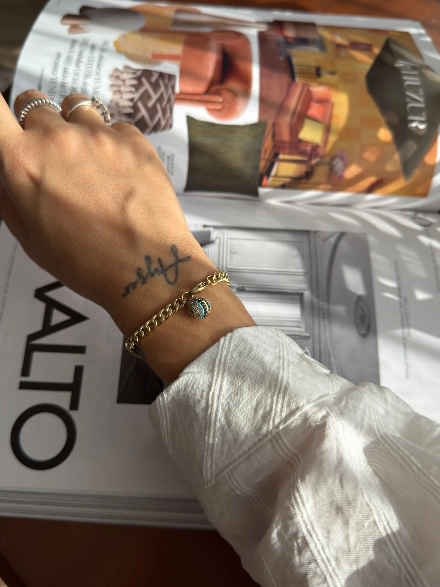 Vip 14K Camgöz Nazar Boncuklu Klasik Künye