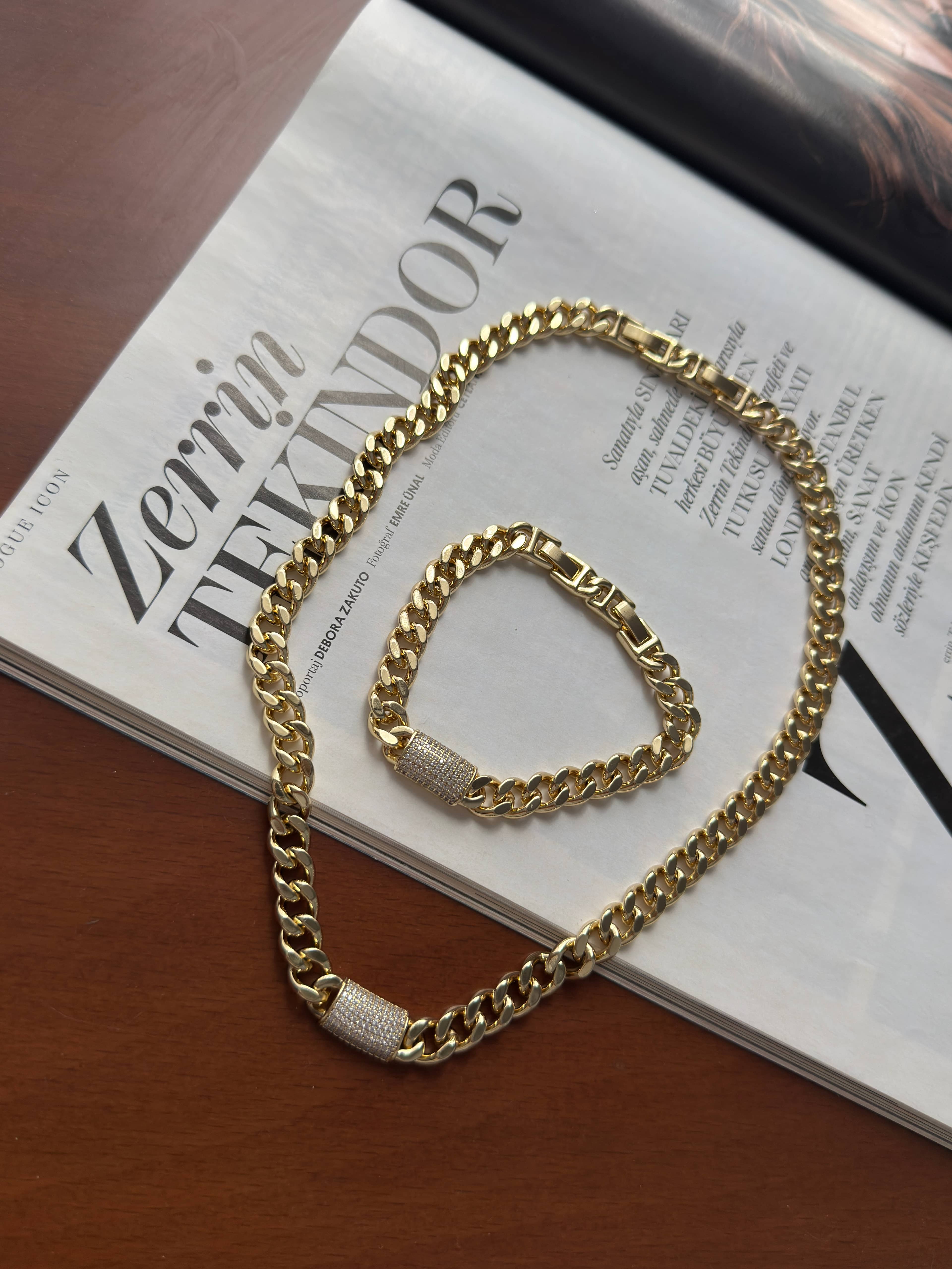 Vip 14K Kuyumcu Gurmet Kolye