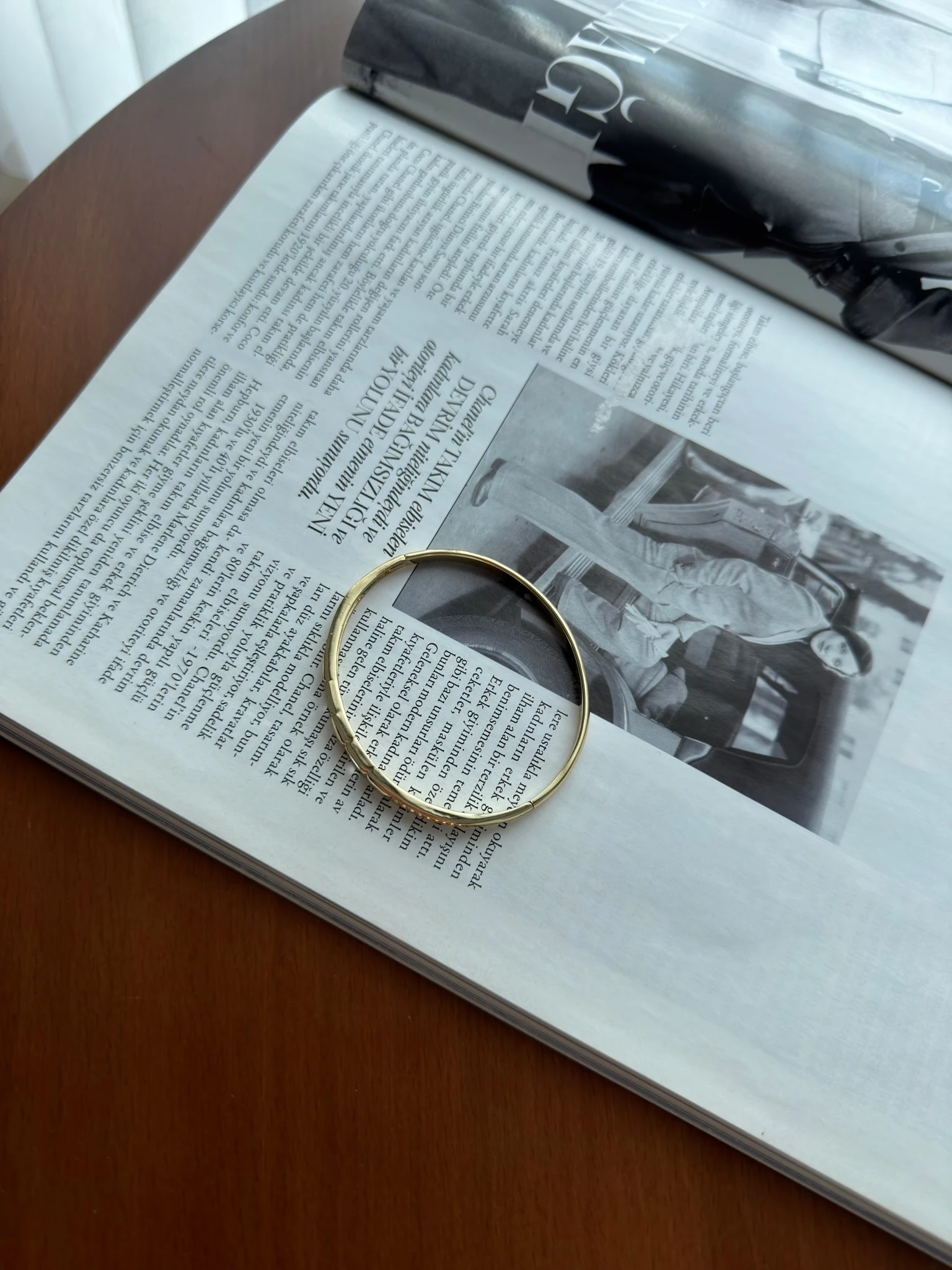 Vip 14K Baget Taşlı Zirkon Kelepçe