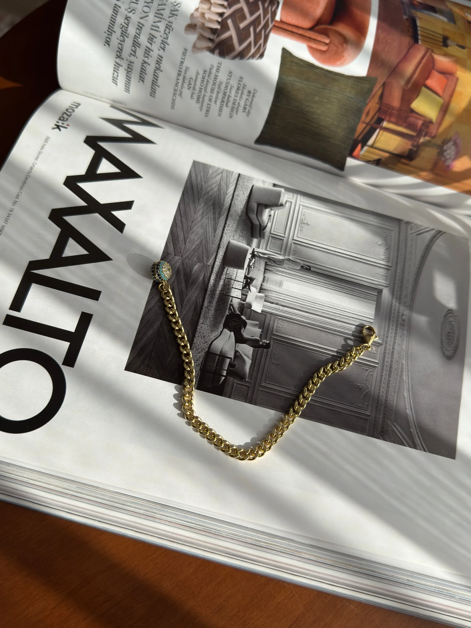 Vip 14K Camgöz Nazar Boncuklu Klasik Künye