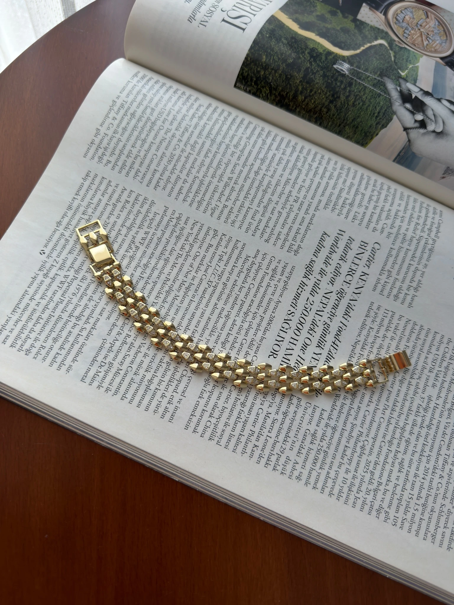 Vip 14K Kalın Baklava Hasır Künye