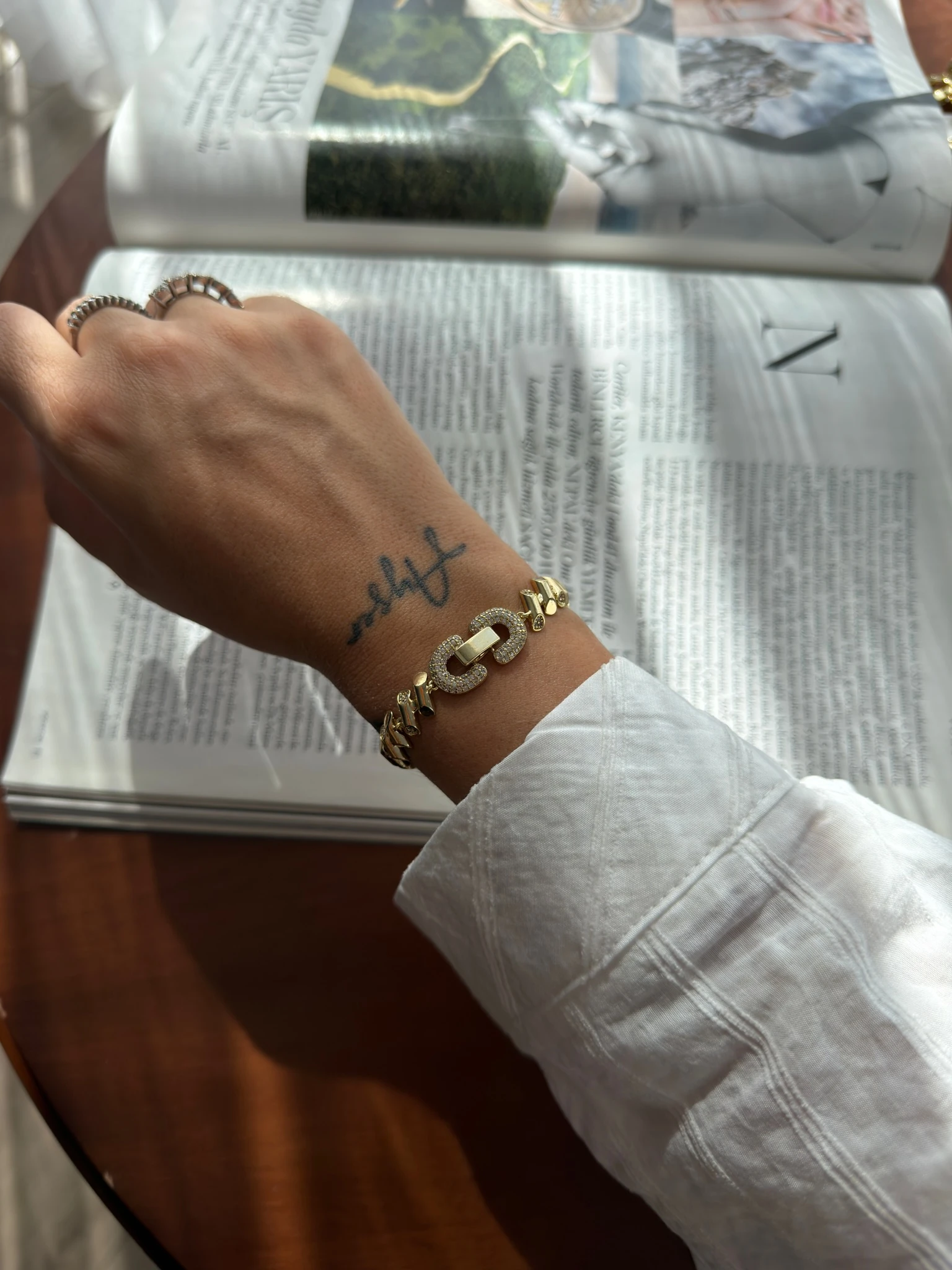 Vip 14K Özel Kilit Çubuk Künye