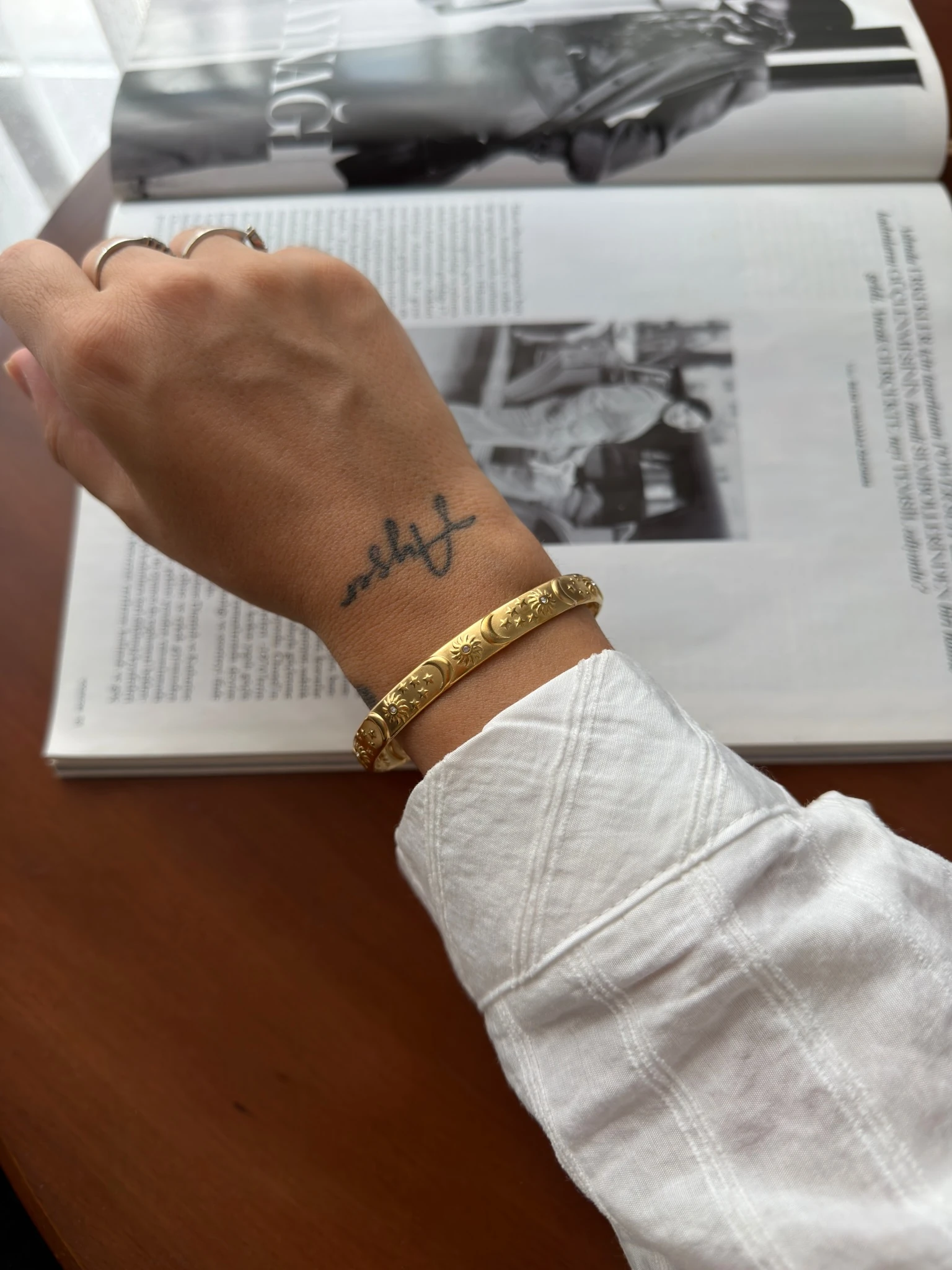 Ayarlanabilir Çelik Ay Detaylı Kelepçe