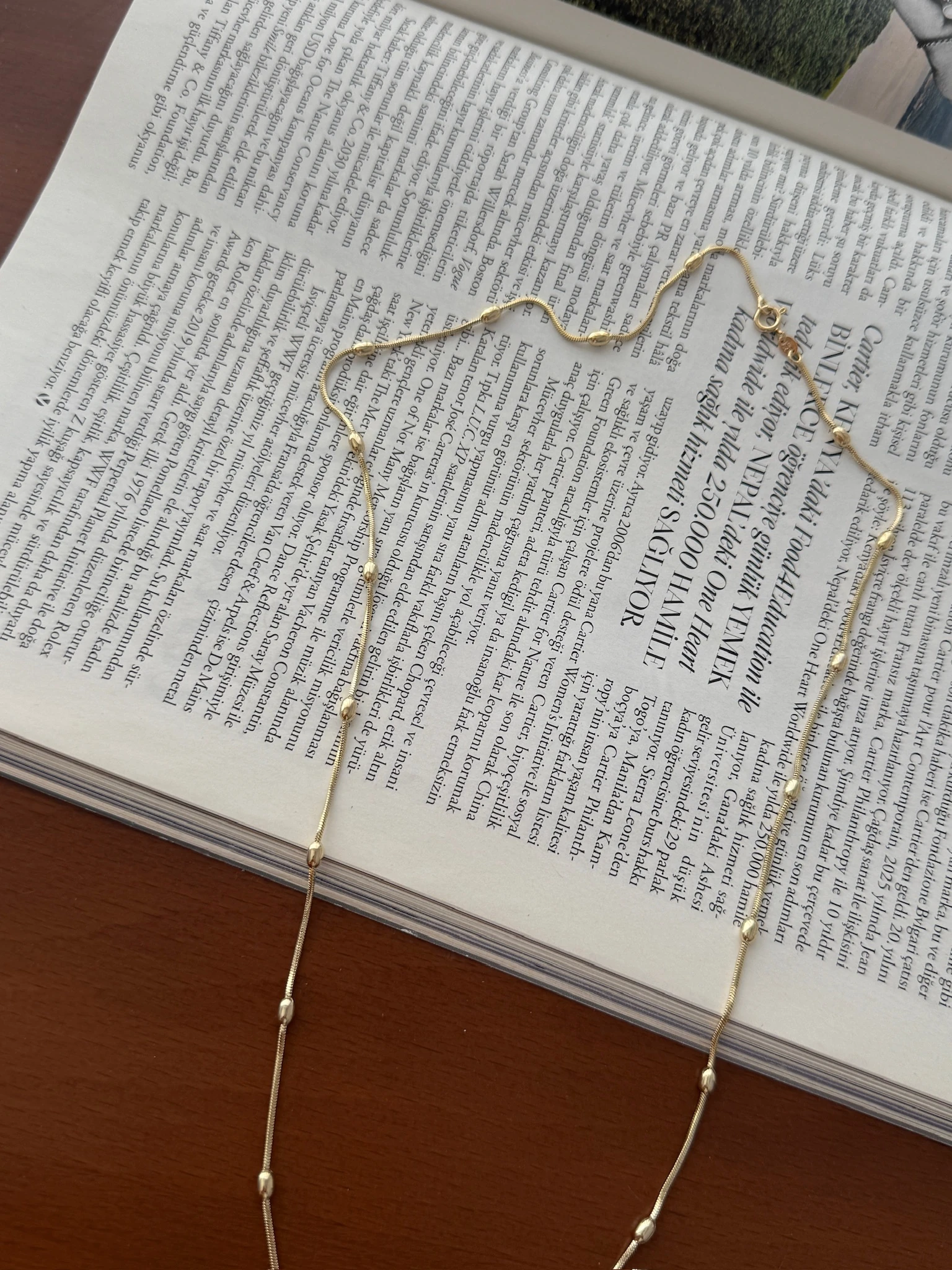 Vip 14 K Damla Topçuk Kolye