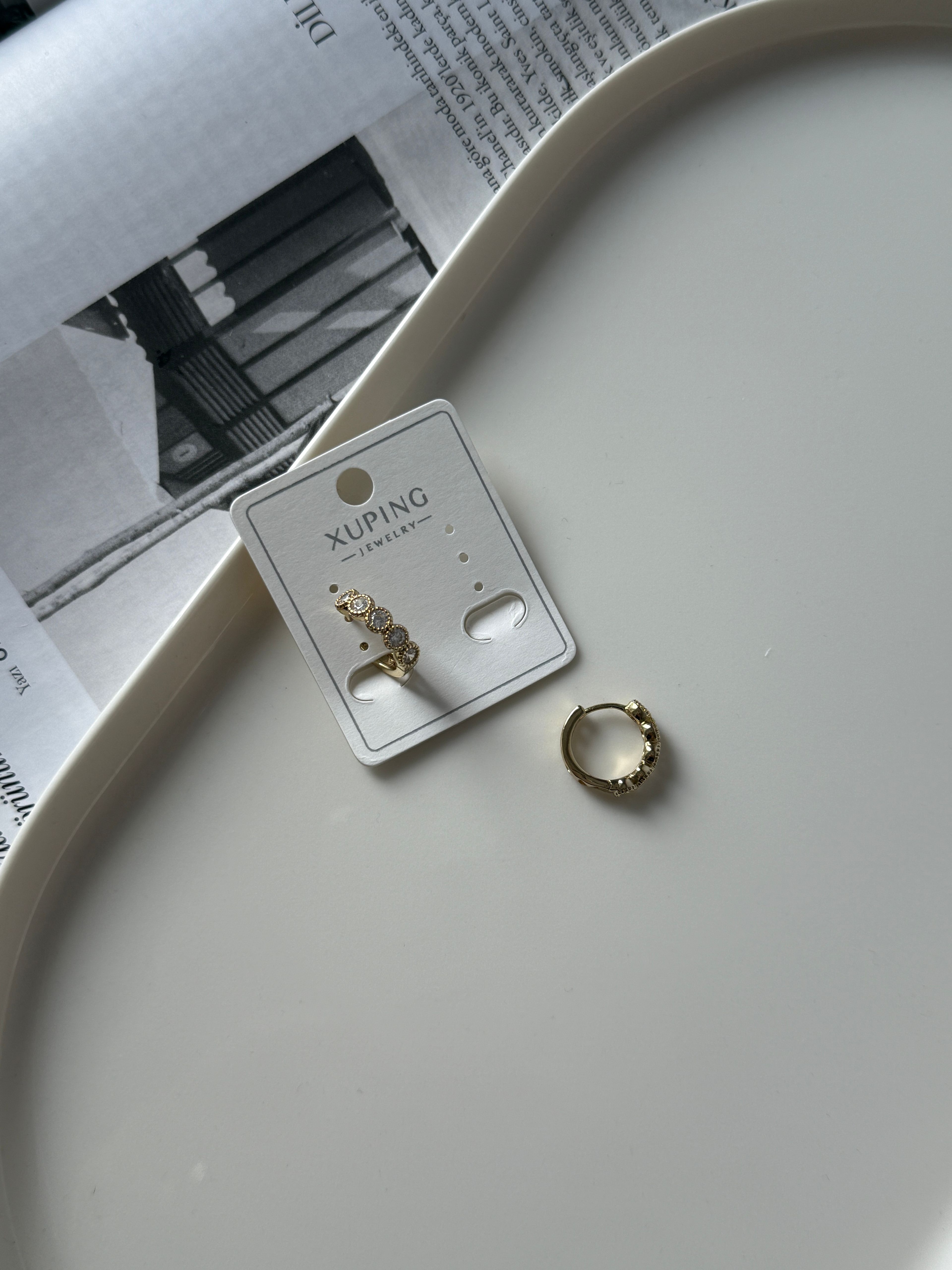 Vip 14 K Yuvarlak Suyolu Küpe