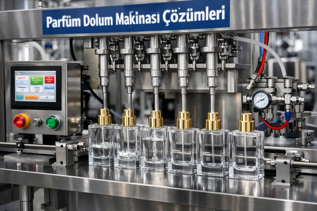 Parfüm dolum makinası
