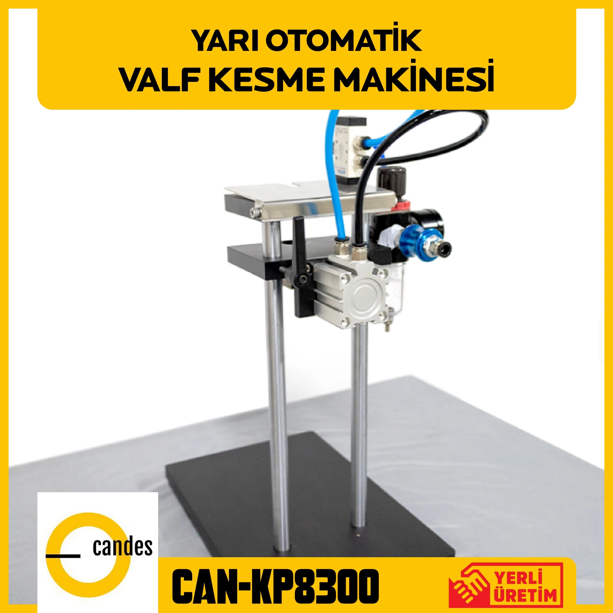 Candes CAN-KP8300 Parfüm Valf ve Hortum Kesme Makinesi