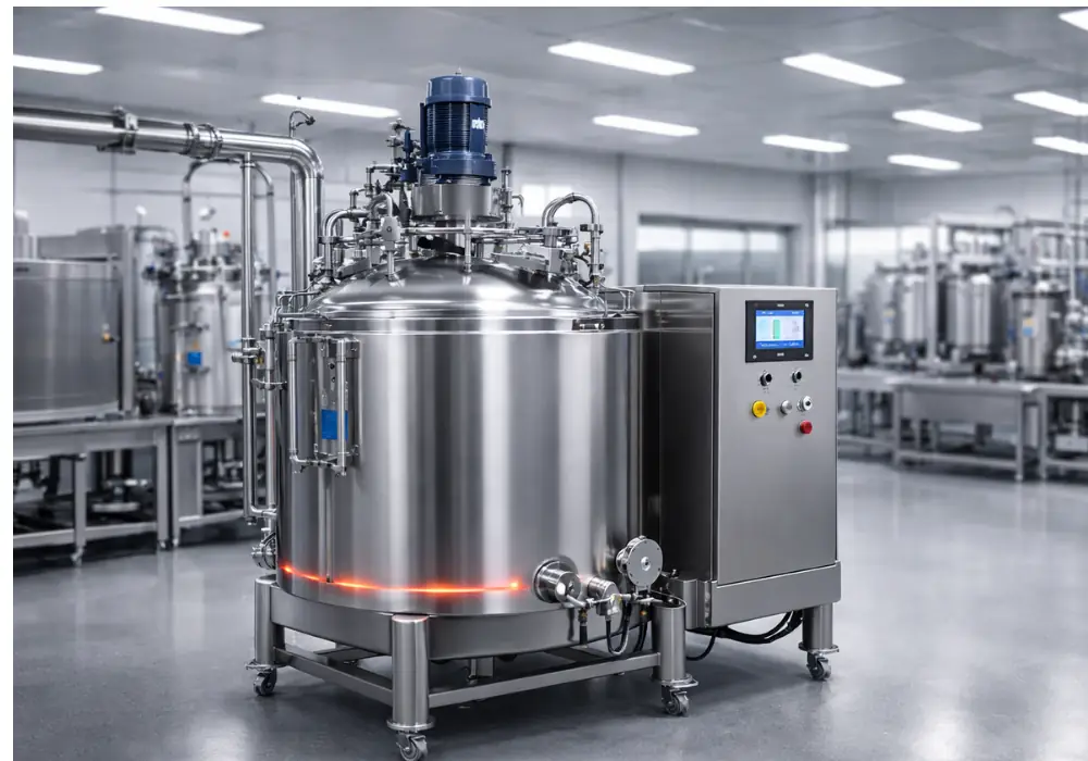 Isıtmalı sıvı dolum kazanı