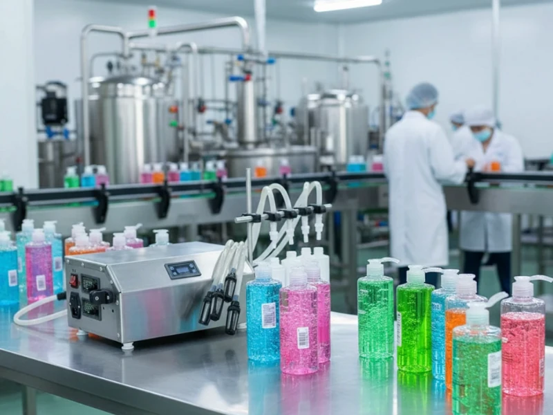 Sıvı Dolum Makinesi Türleri ve Üretim Hatlarına Göre Doğru Model Seçimi