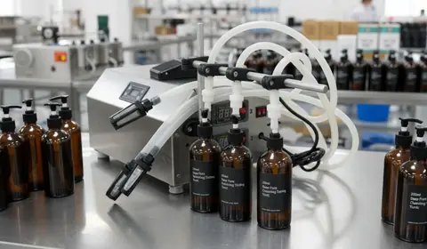 Yarı otomatik sıvı dolum makinesi