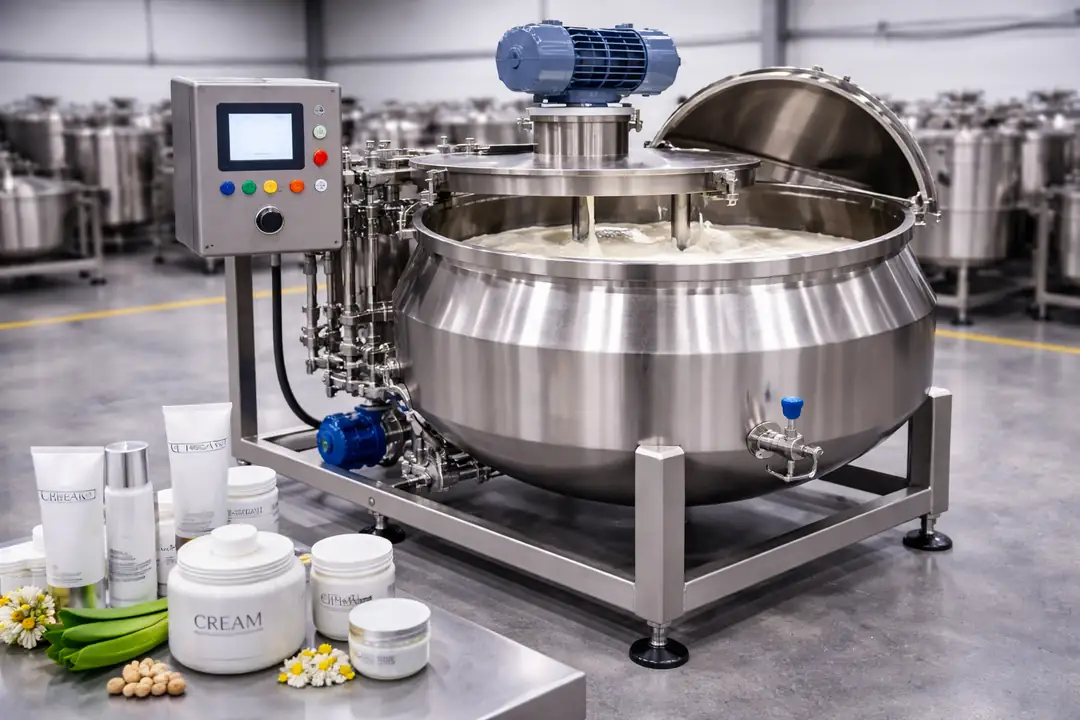 Krem Karıştırma Kazanı