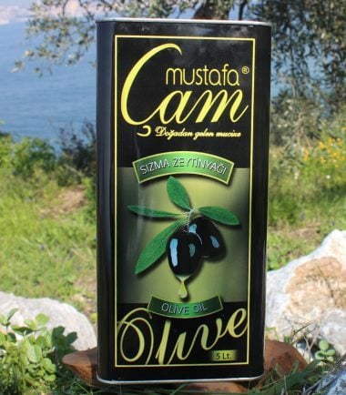 Naturel Erken Hasat Soğuk Sıkım Zeytinyağı 5 Lt Teneke