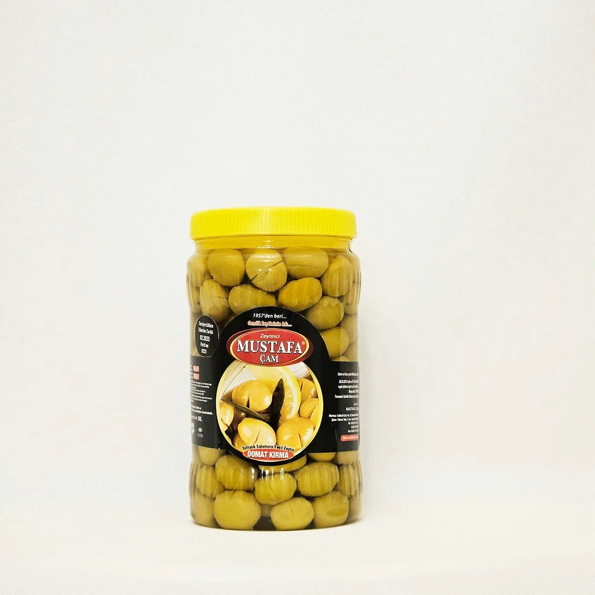 Domat Kırma Yeşil Zeytin - 1 Kg