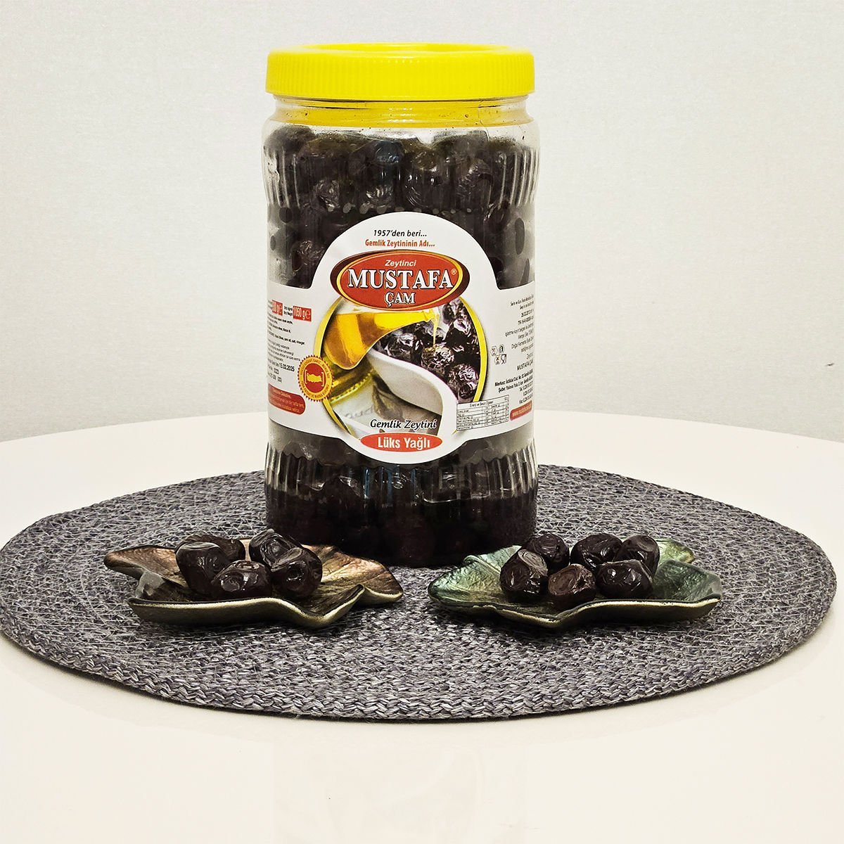 Lüks Yağlı Siyah Zeytin - 1 Kg