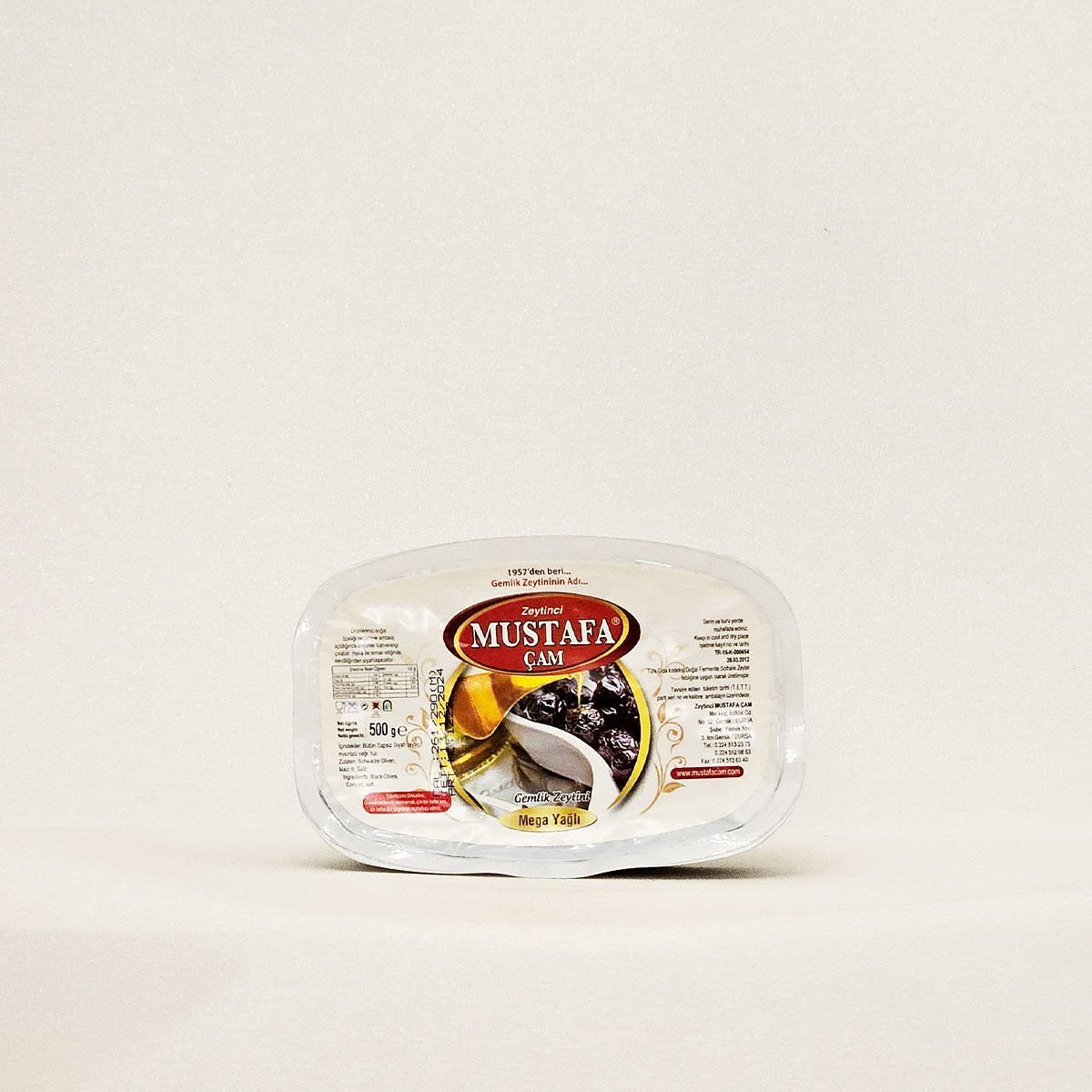 Mega Yağlı Siyah Zeytin - 400 Gr