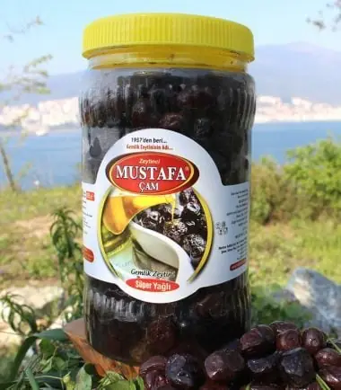 1 KG Süper Yağlı Siyah Zeytin