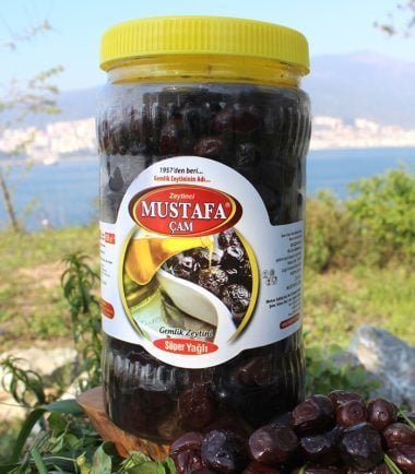 Süper Yağlı Siyah Zeytin 1 Kg