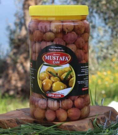Alyanak Çizik Yeşil Zeytin - 1 Kg