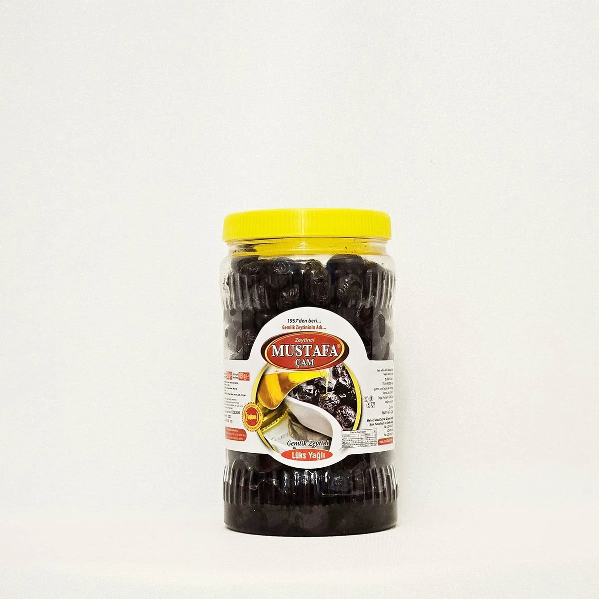 Lüks Yağlı Siyah Zeytin - 1 Kg