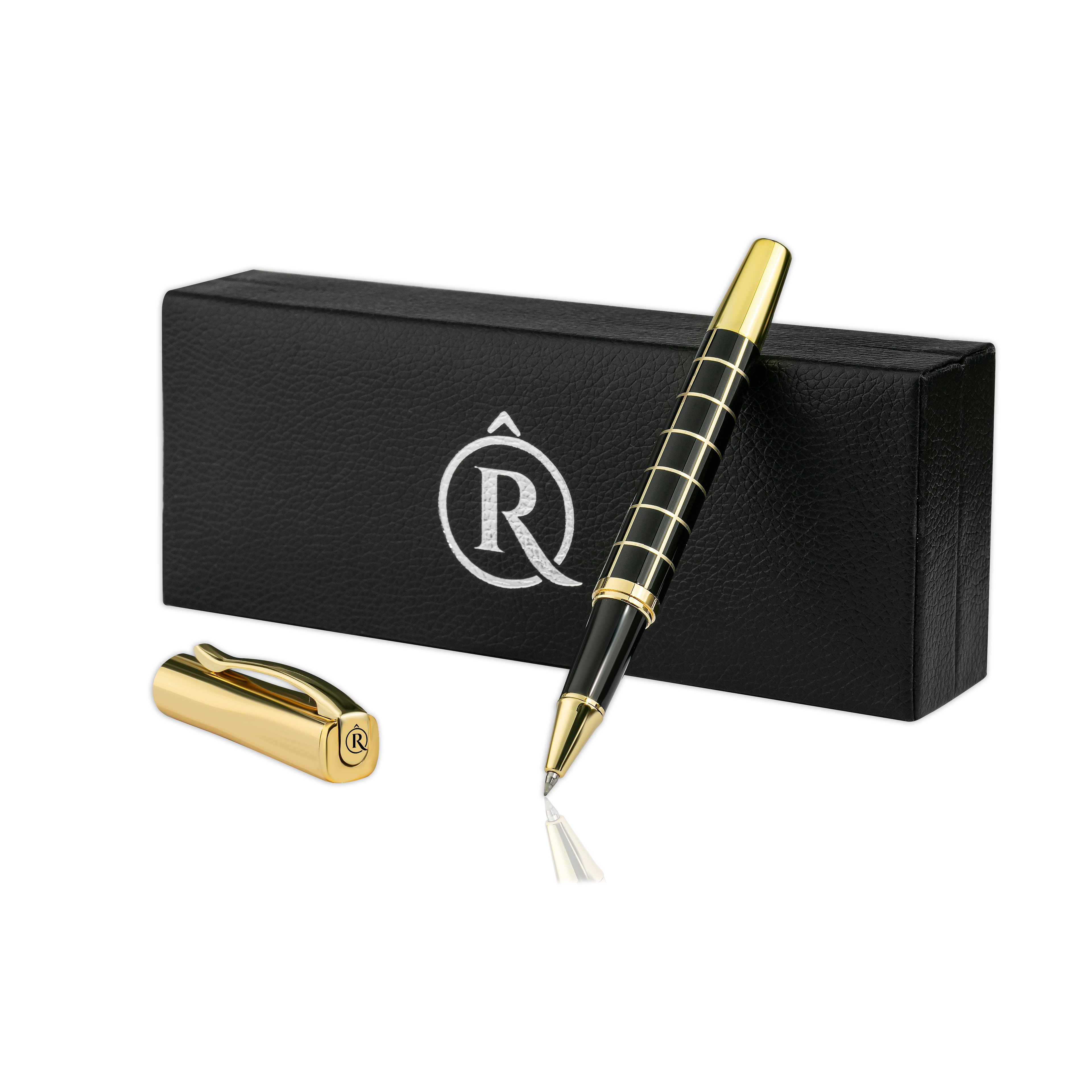 Flow Siyah Gold Roller Kalem