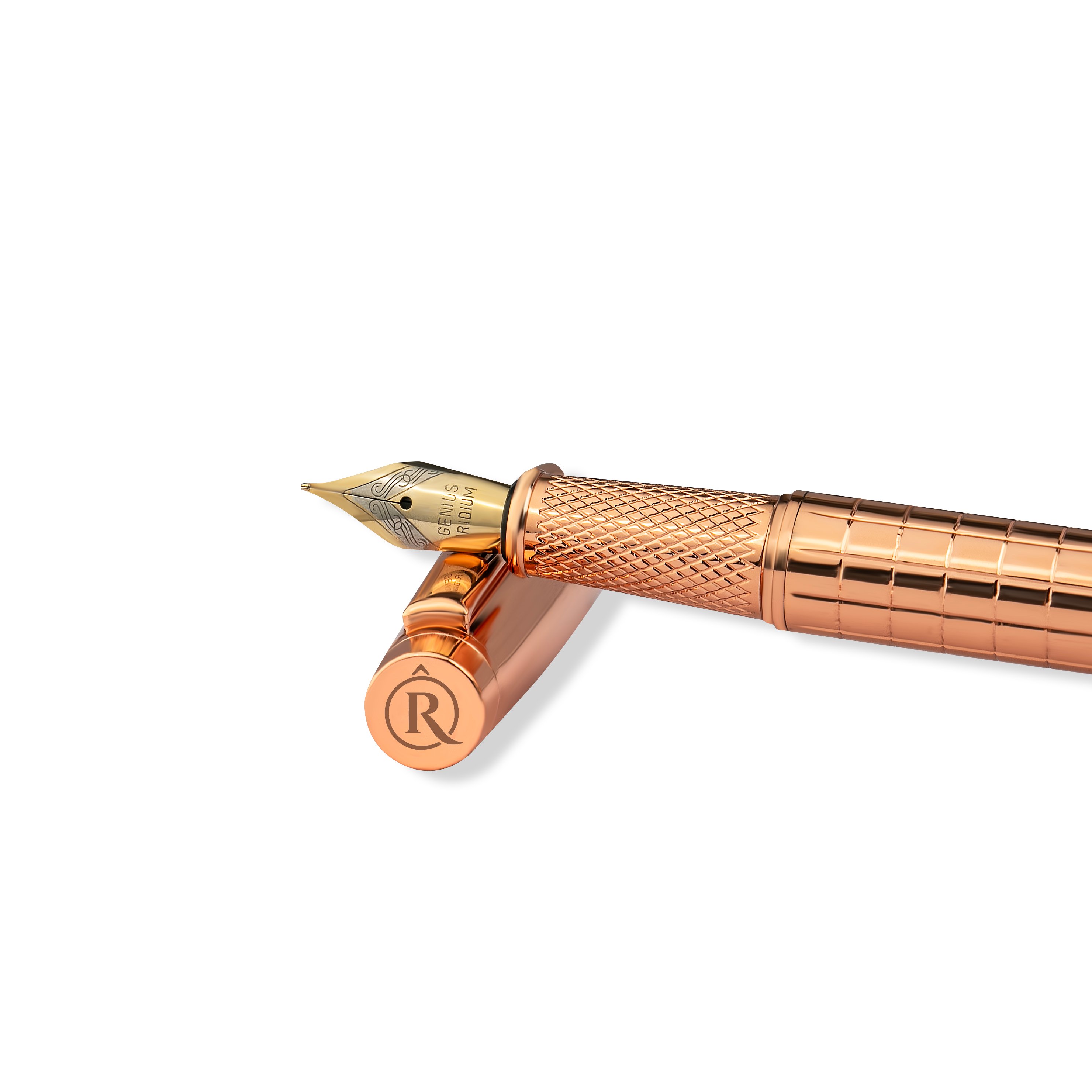 Aura Rose Gold Fountain Dolma Kalem