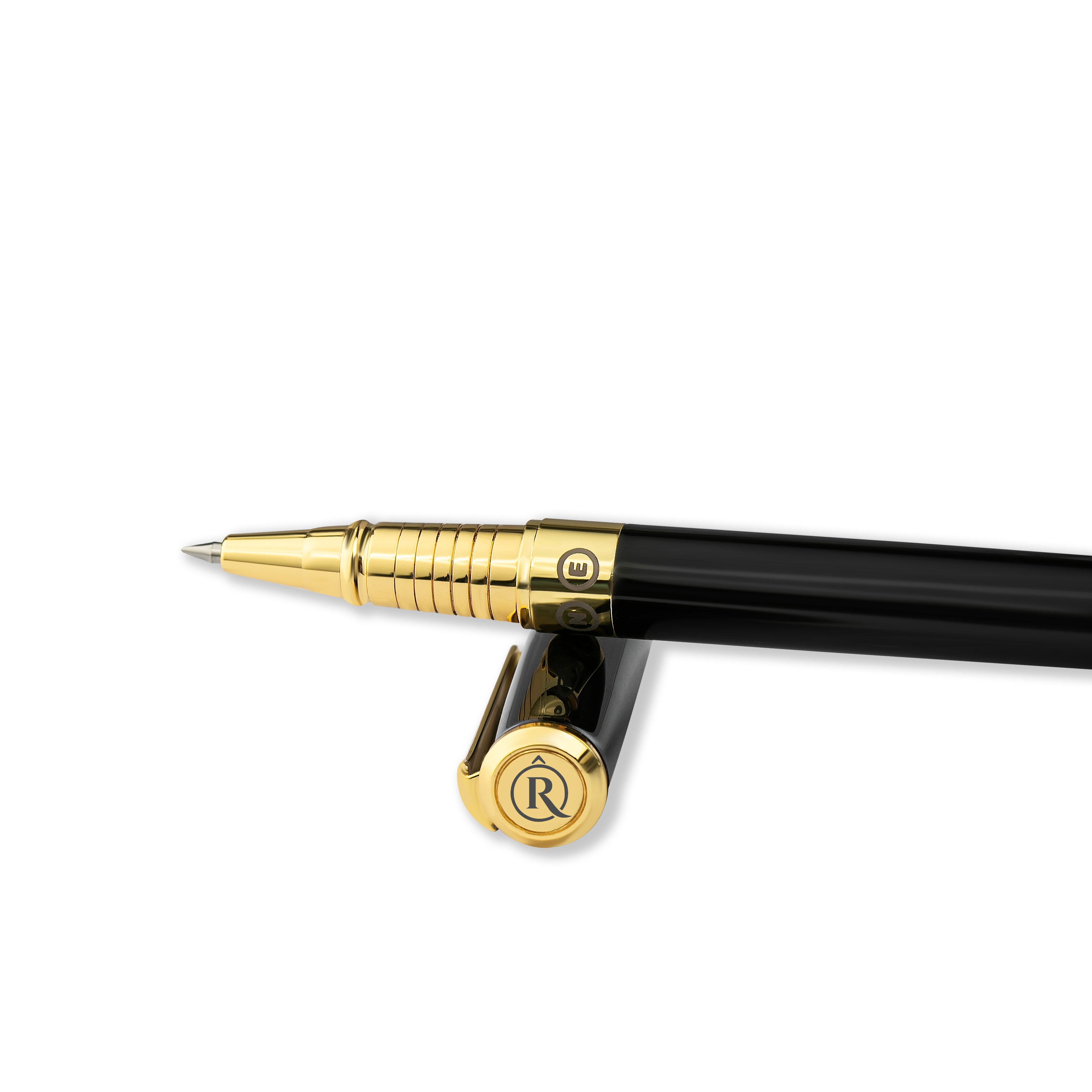 Rivieri Siyah Gold Roller Kalem