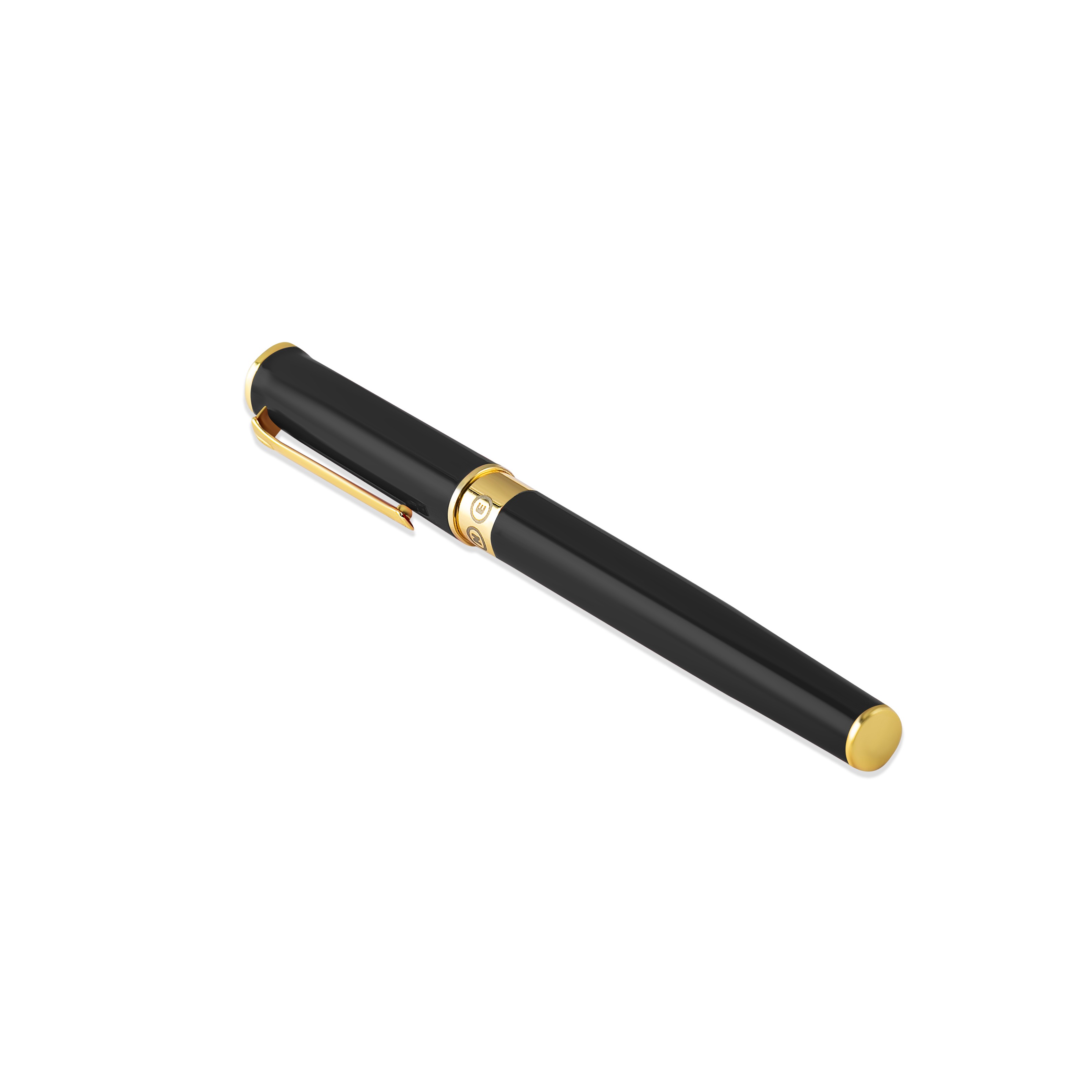 Rivieri Siyah Gold Roller Kalem