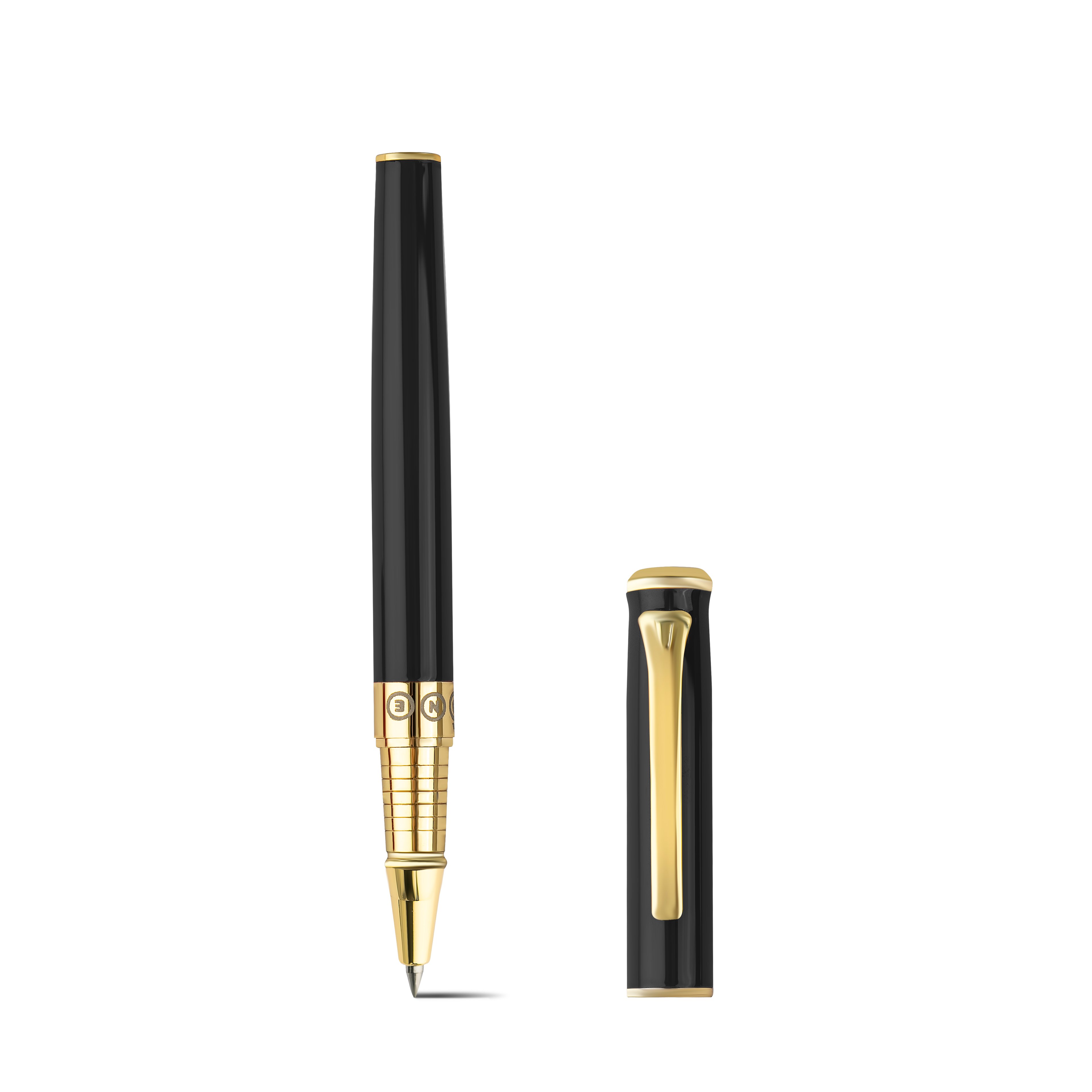 Rivieri Siyah Gold Roller Kalem