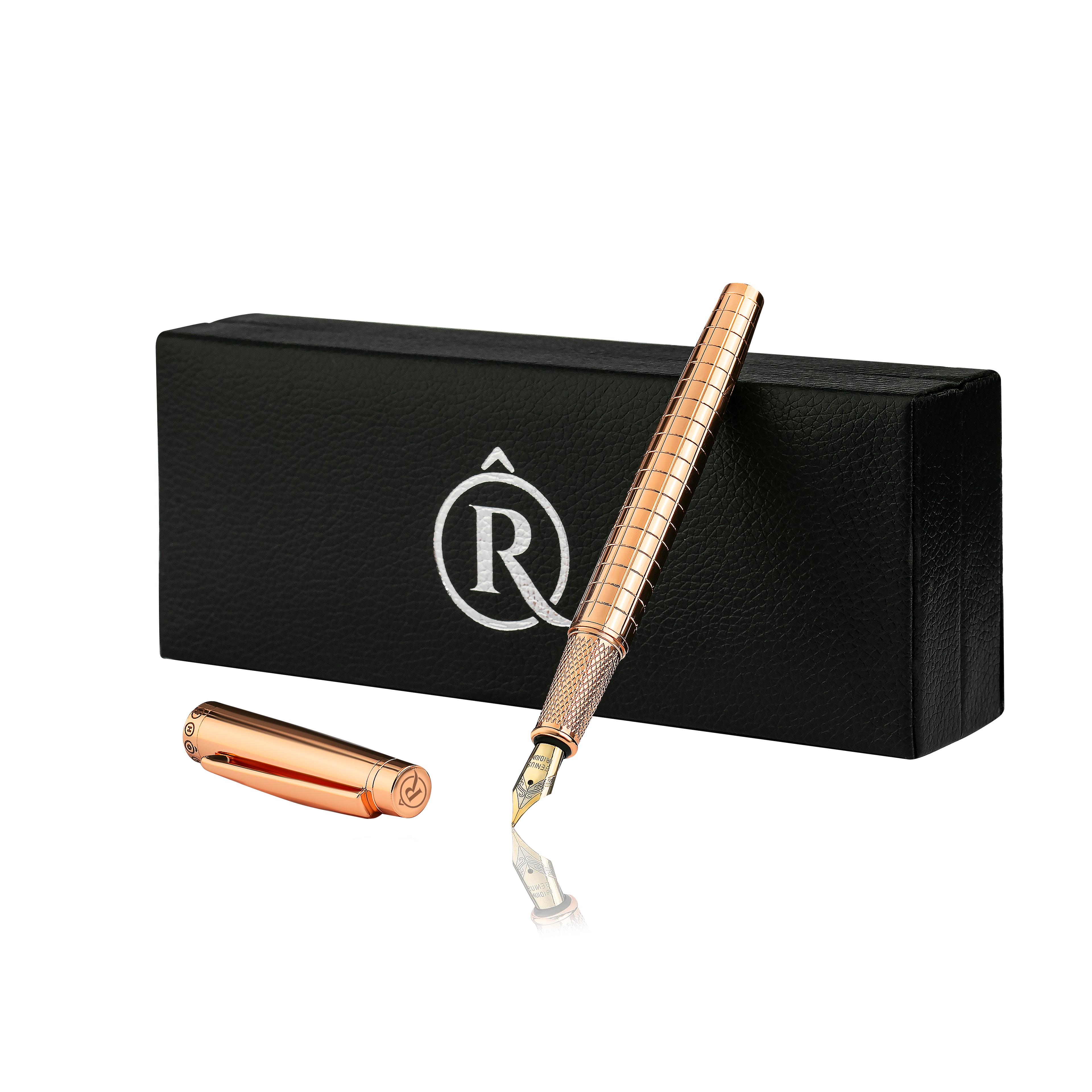 Aura Rose Gold Fountain Dolma Kalem