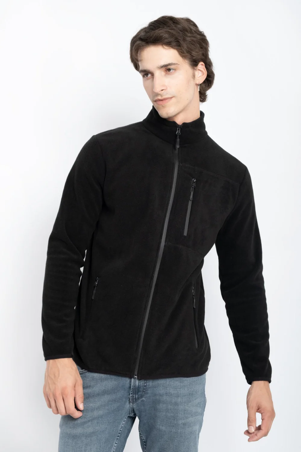 ERKEK DİK YAKA POLAR CEKET