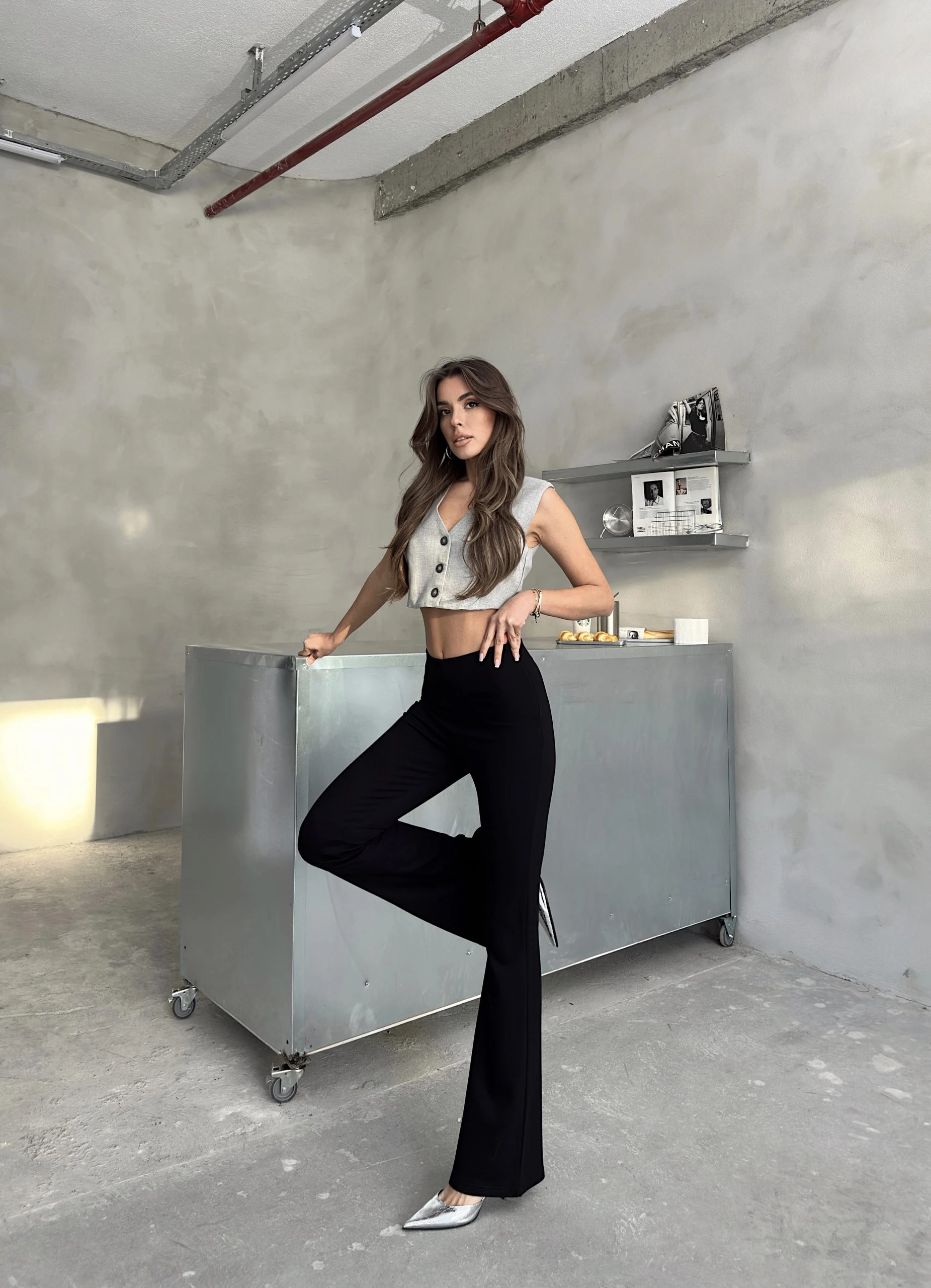 İSPANYOL PAÇA YANDAN FERMUARLI ÇELİK TAYT