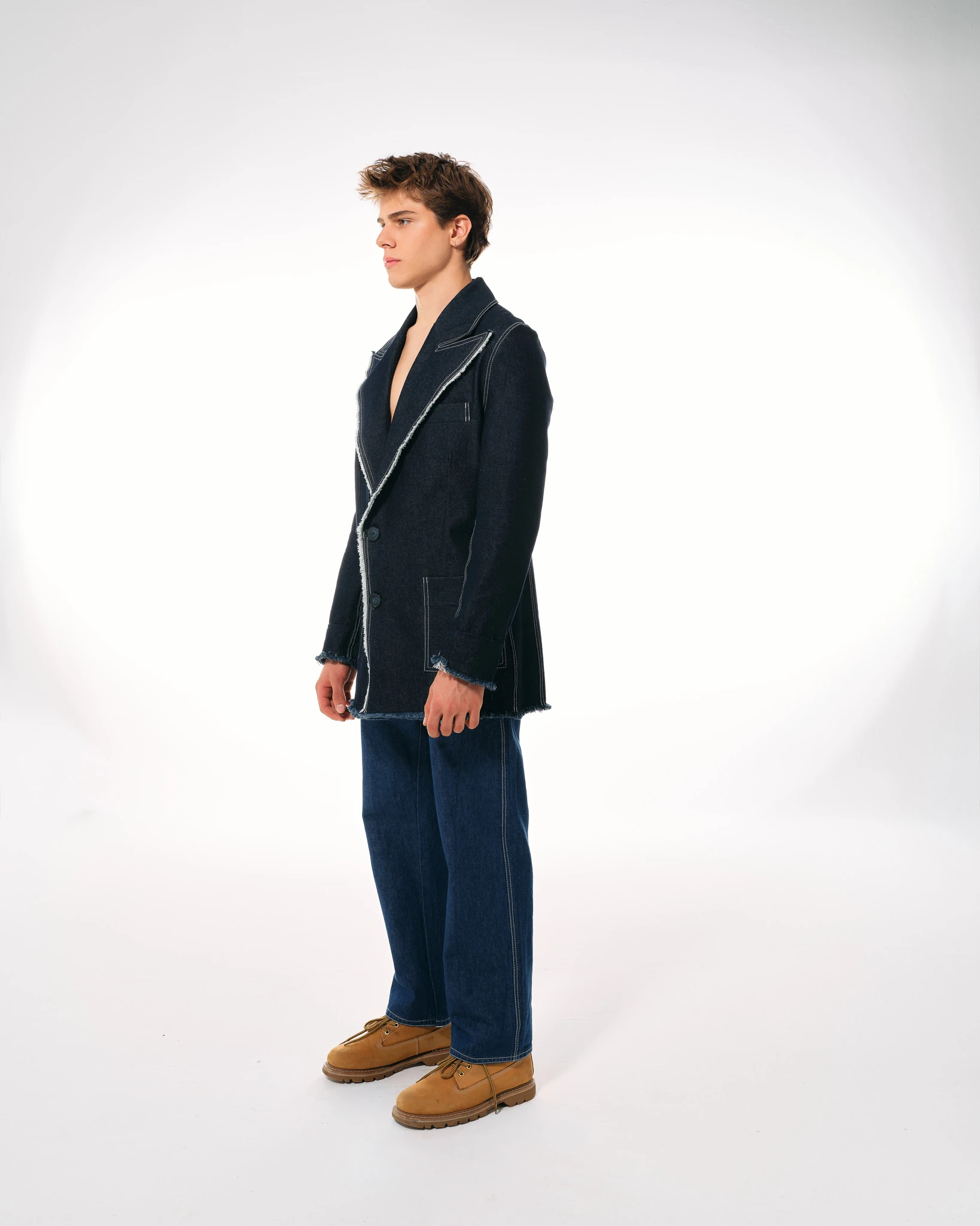 DEEP BLUE LAYER JACKED