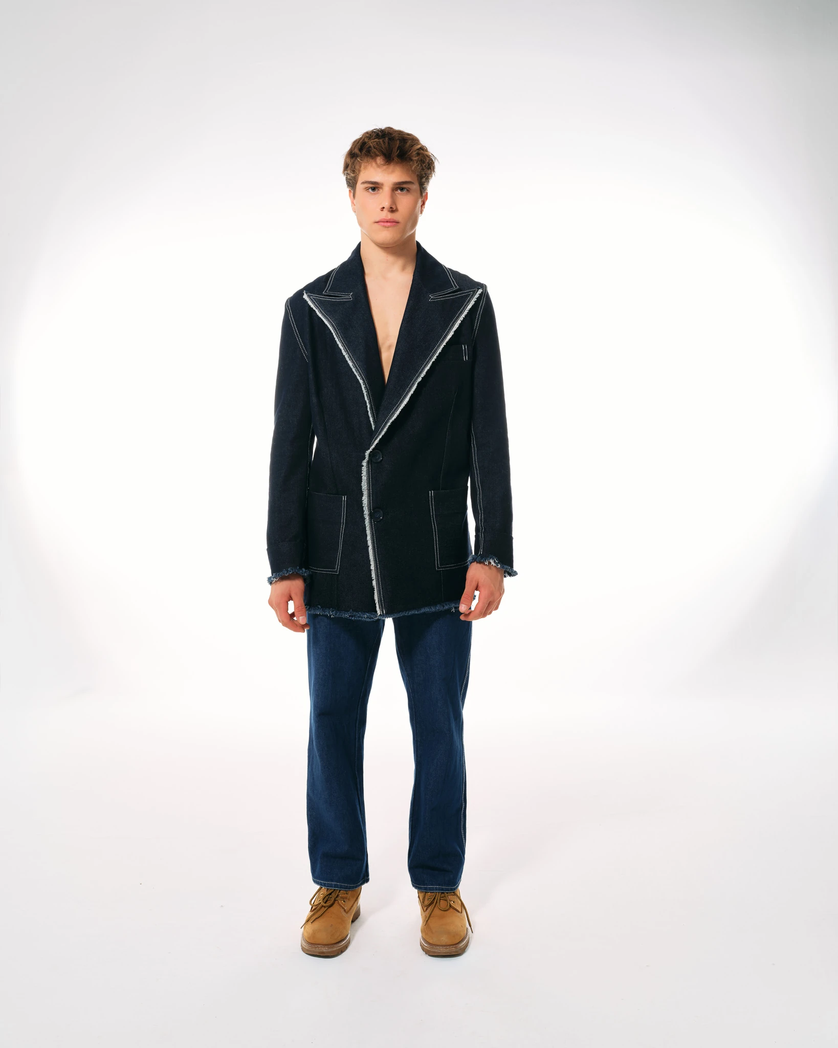 DEEP BLUE LAYER JACKED